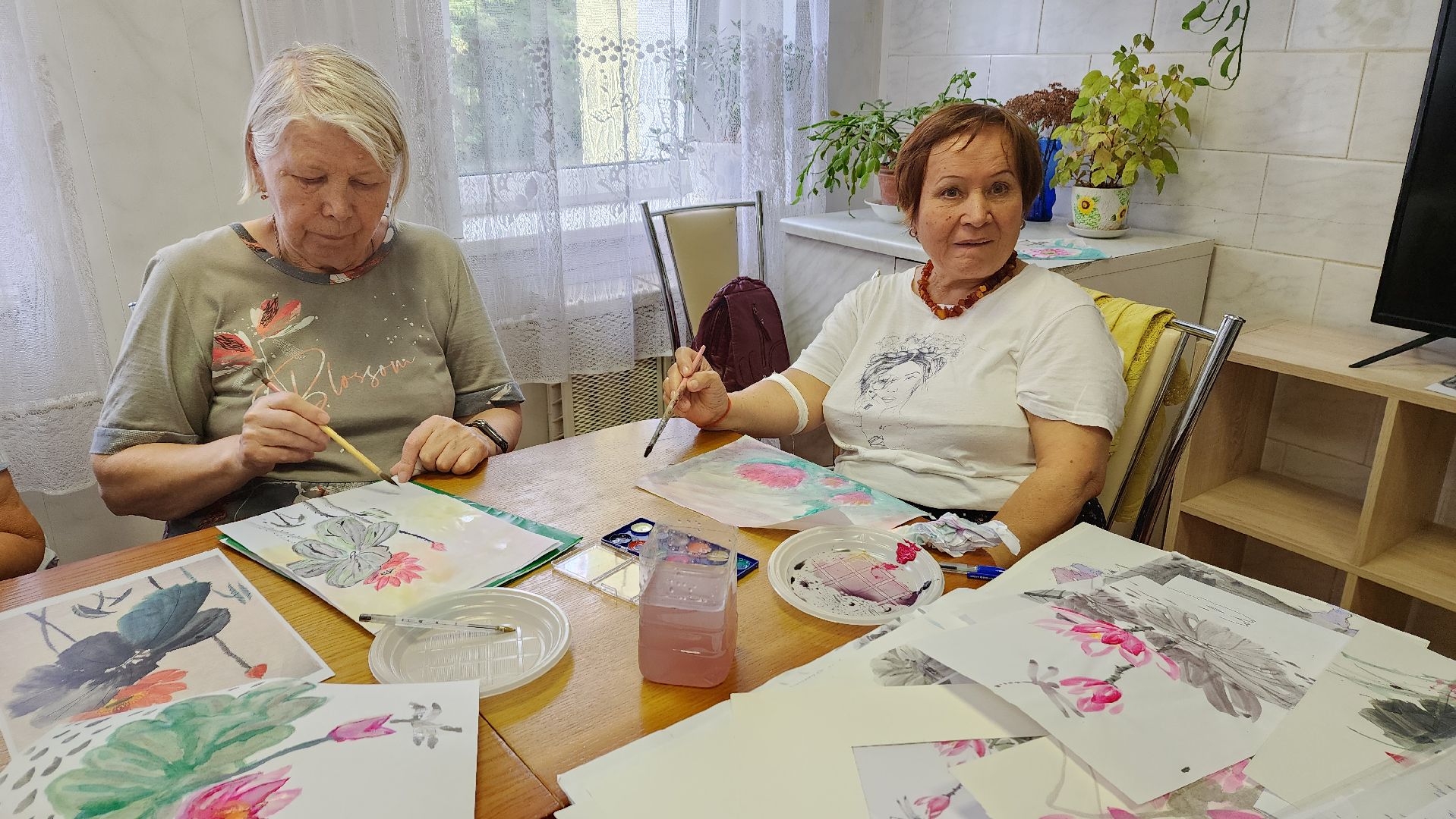 пушкино, центр социального обслуживания, мастер-класс, китай, арт-терапия,