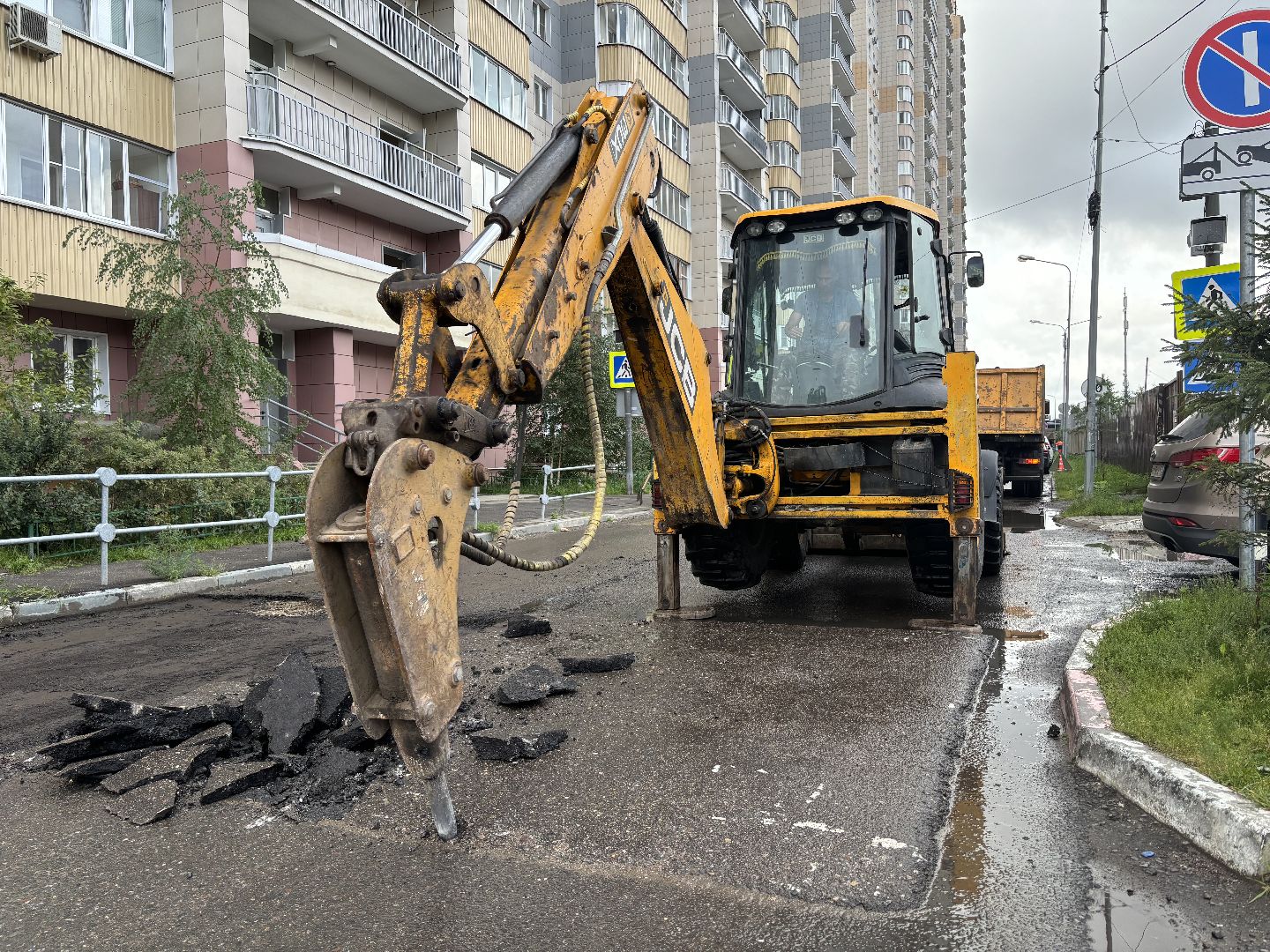 дороги, ямочный ремонт,