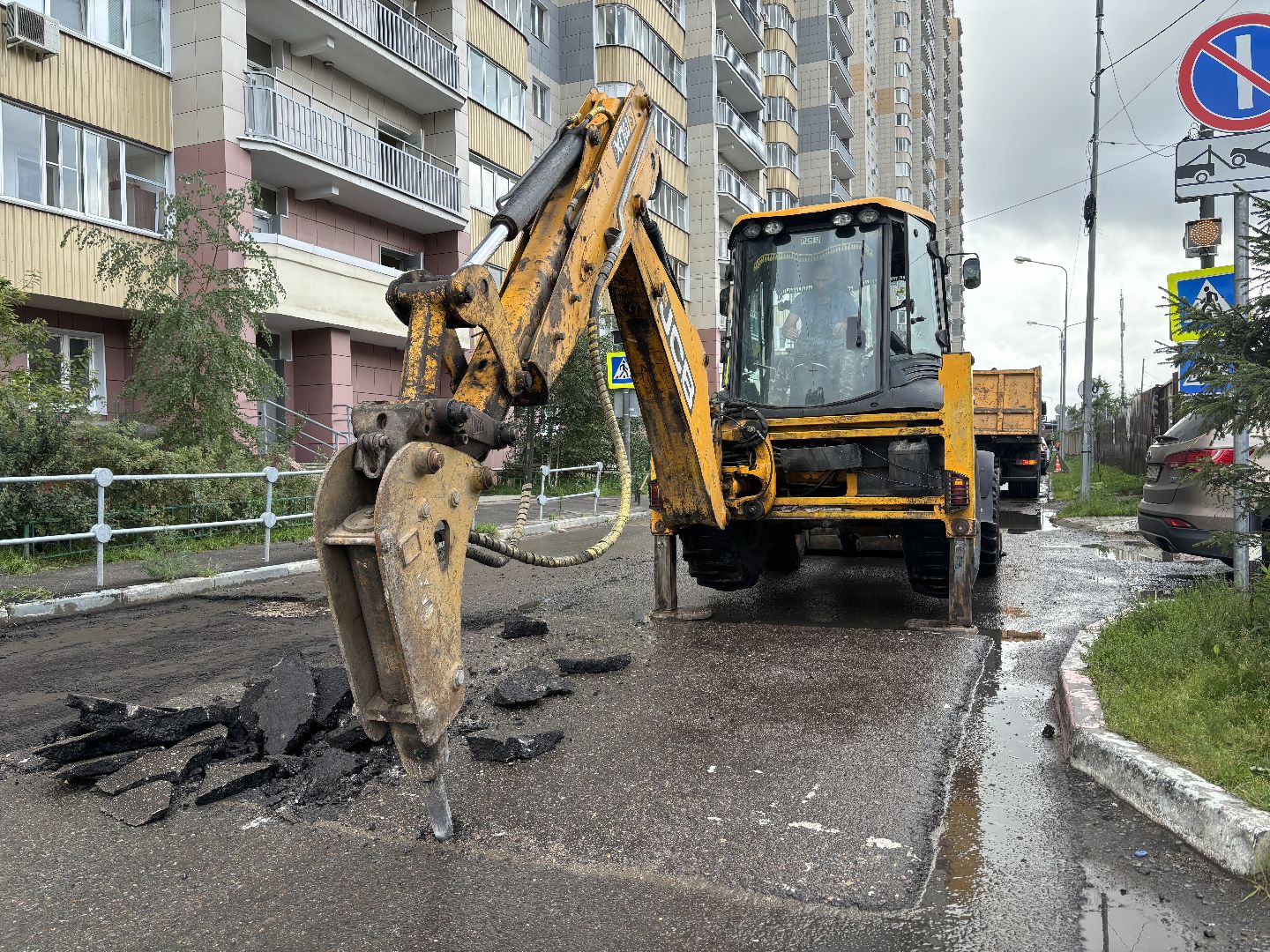 дороги, ямочный ремонт,