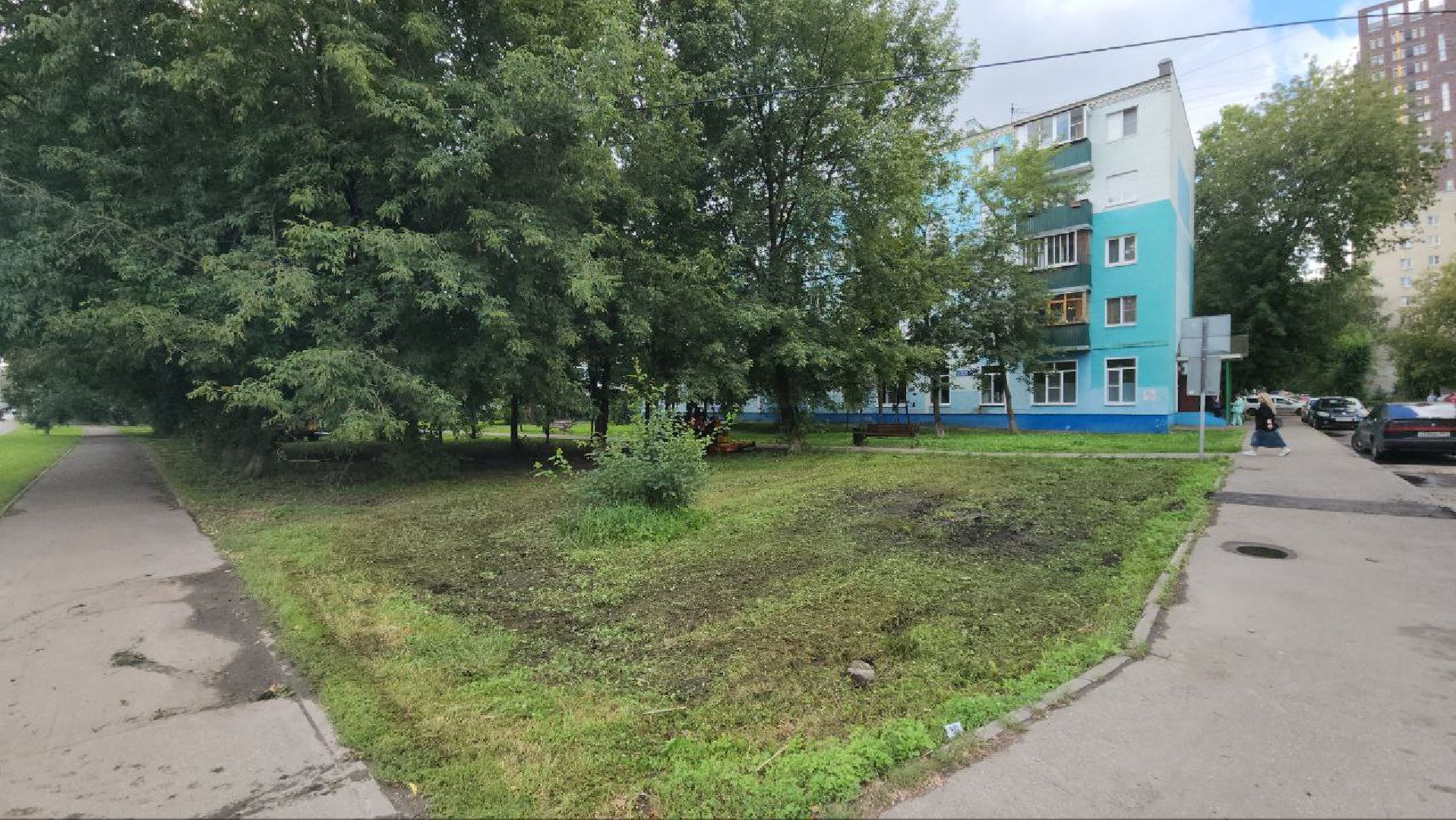 Люберцы, покос травы, территория, скверы,