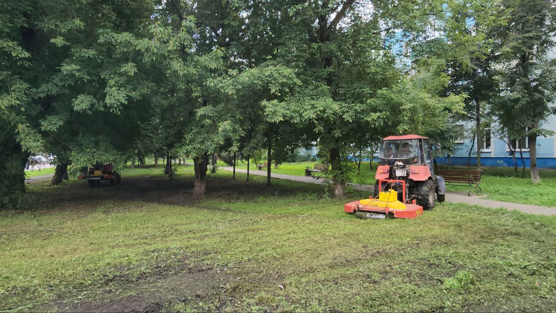 Люберцы, покос травы, территория, скверы,