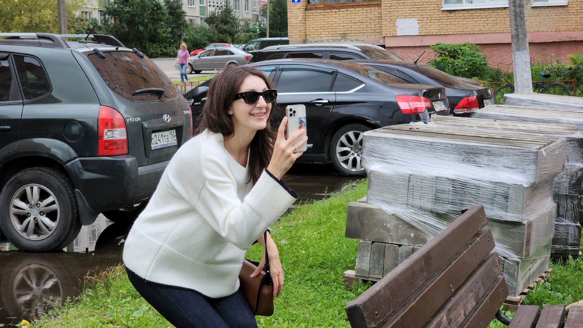 егорьевск, 6 микрорайон, благоустровйство, парковка, ремонт, стройка,