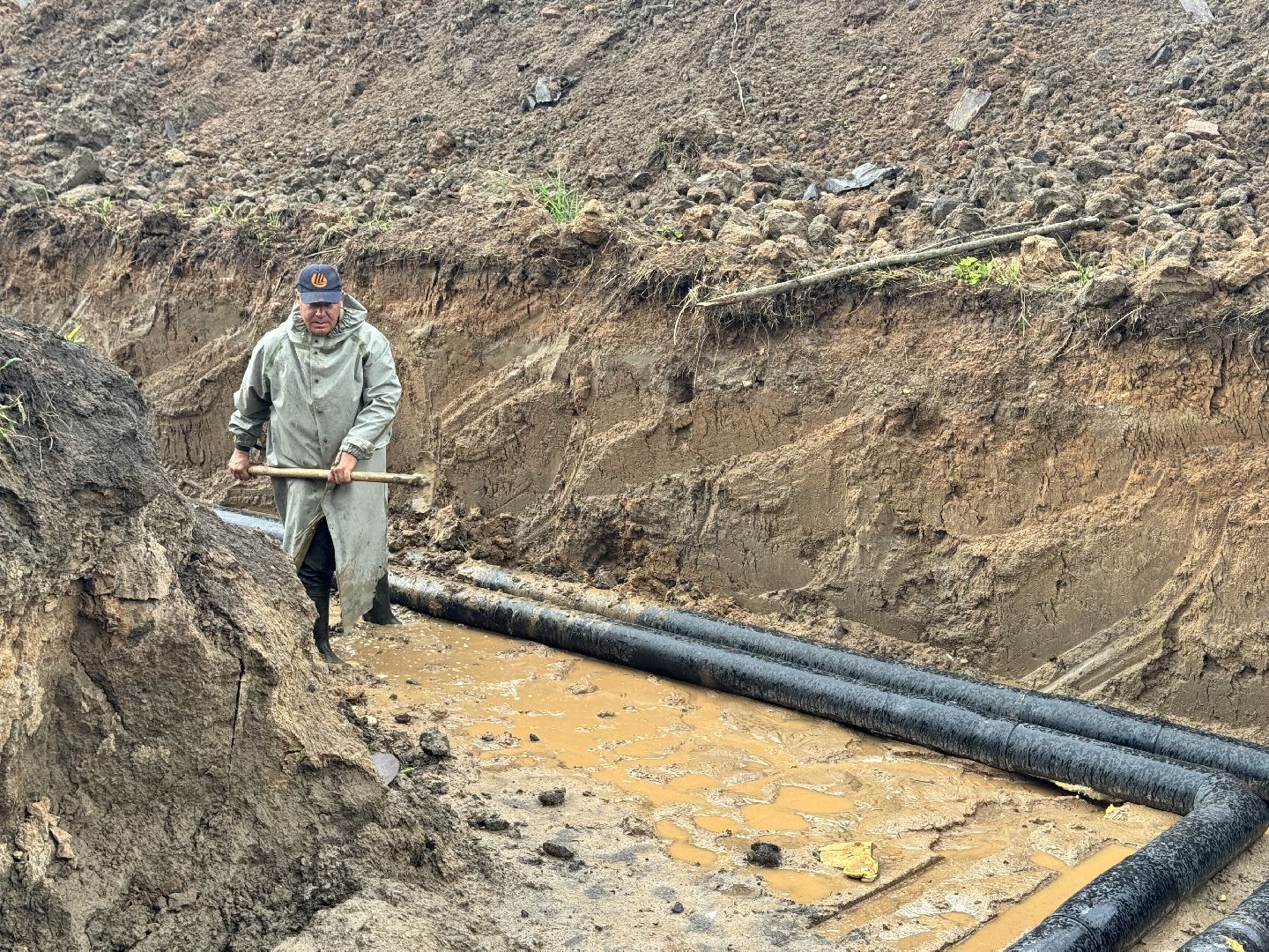 шаховская, теплотрасса, трубы, горячая вода,