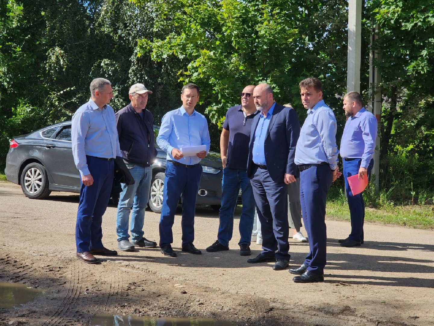 можайск, можайский городской округ, подмосковье, жкх, министр, министр ЖКХ МО, рабочая поездка, проверил ход работ, модернизация, реконструкция сетей,