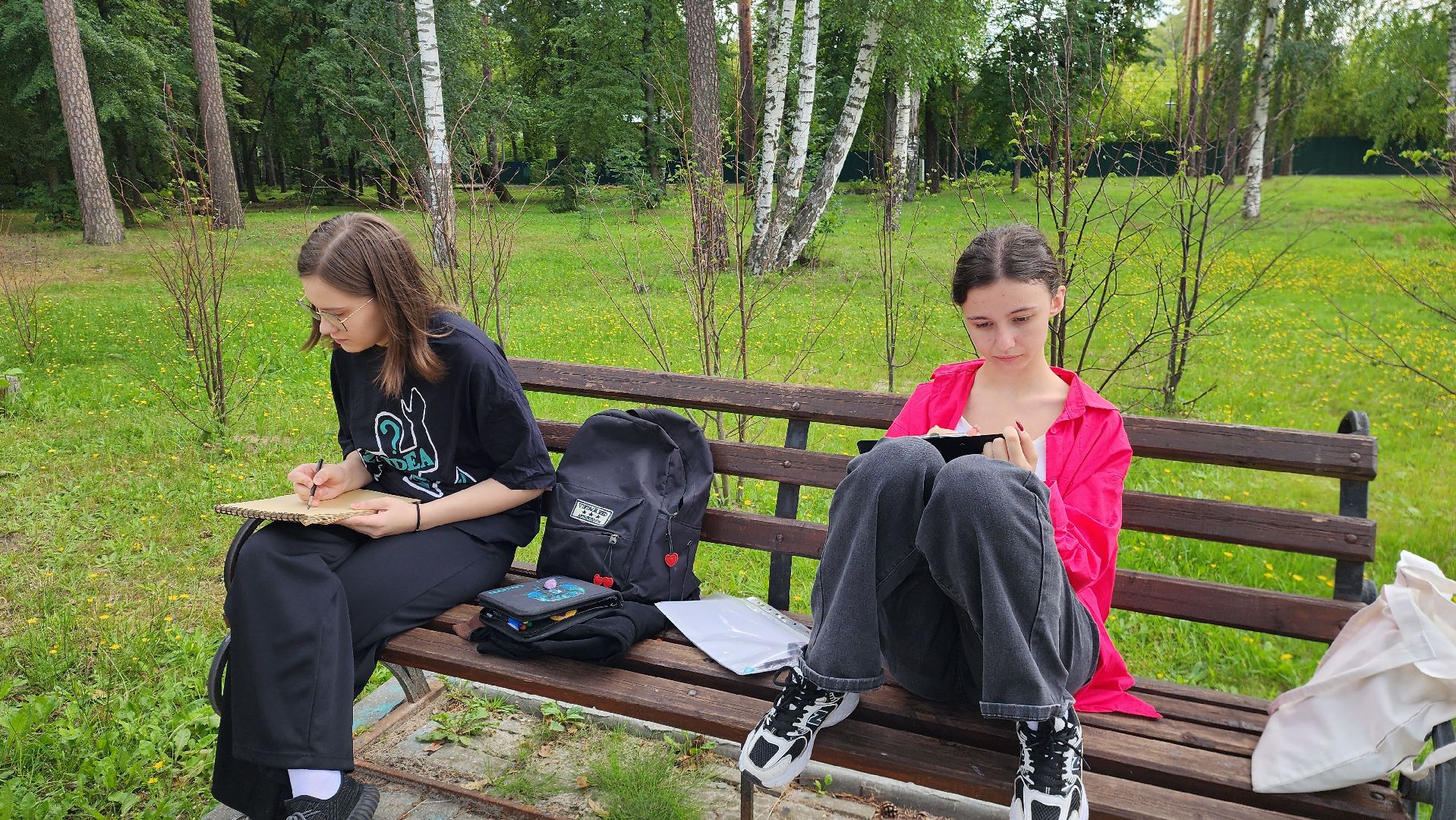 шатура, культурная шатура, пленэр, рисование, рисуют на свежем воздухе,