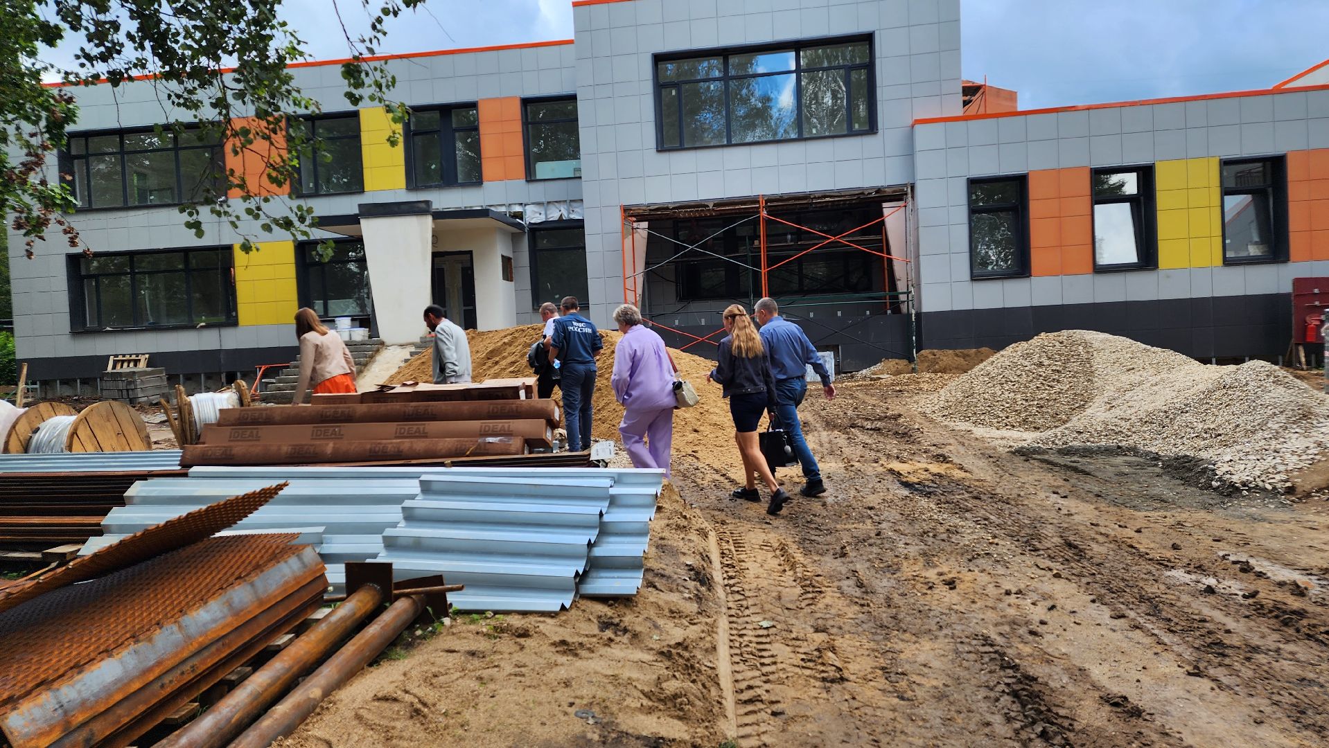 сад, капитальный ремонт, Истра, Глебовск,