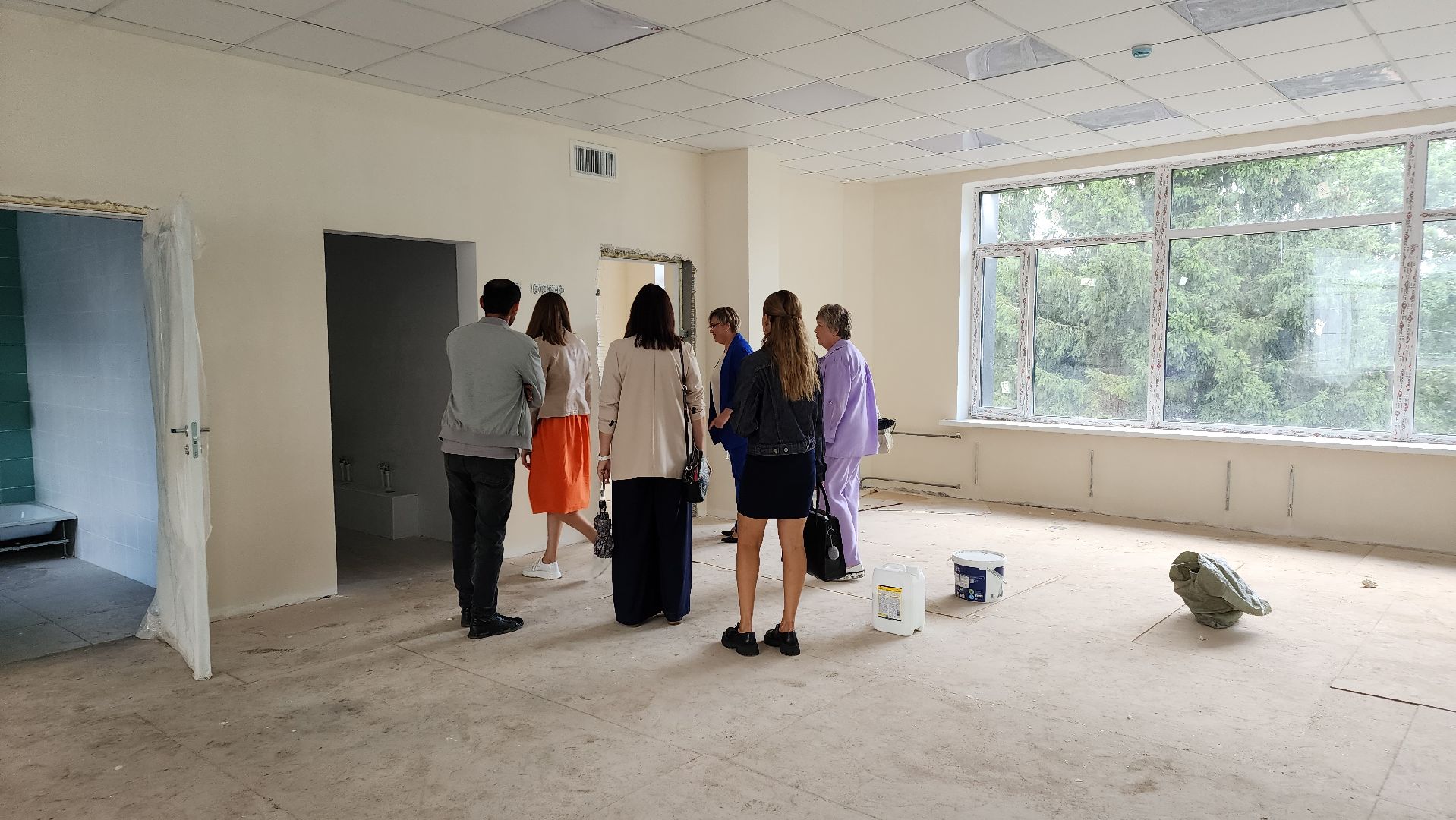 сад, капитальный ремонт, Истра, Глебовск,