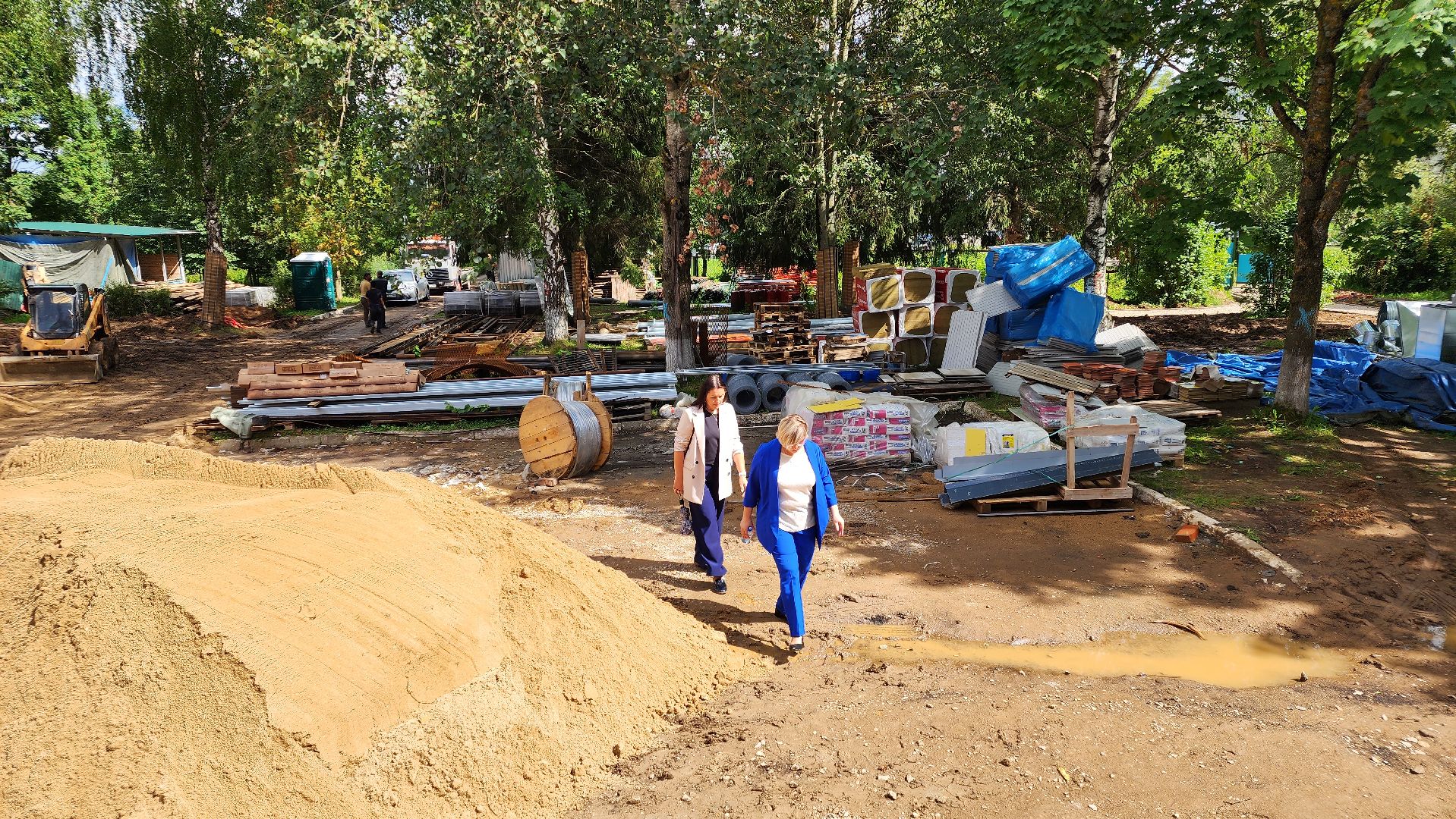 сад, капитальный ремонт, Истра, Глебовск,