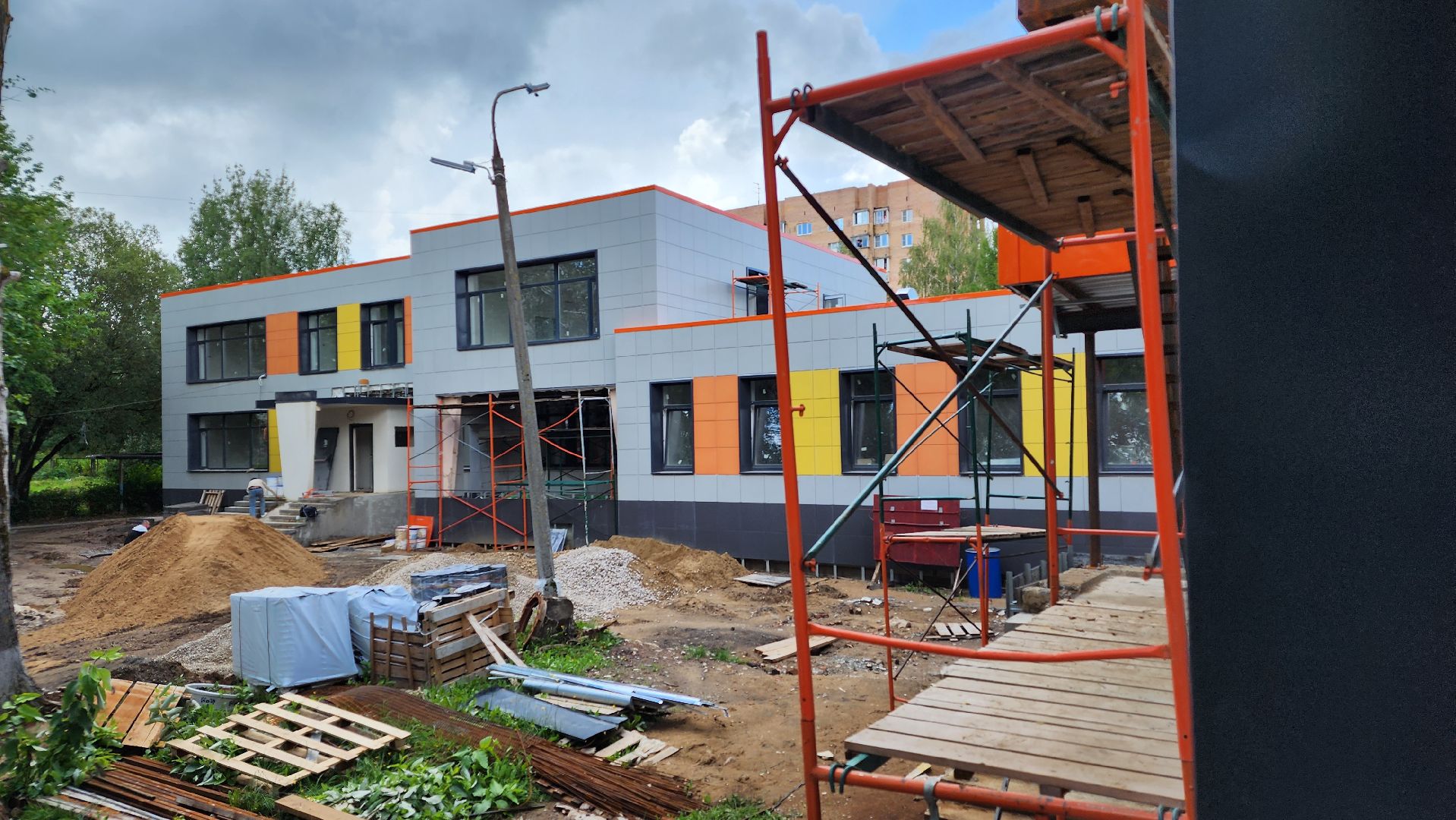 сад, капитальный ремонт, Истра, Глебовск,