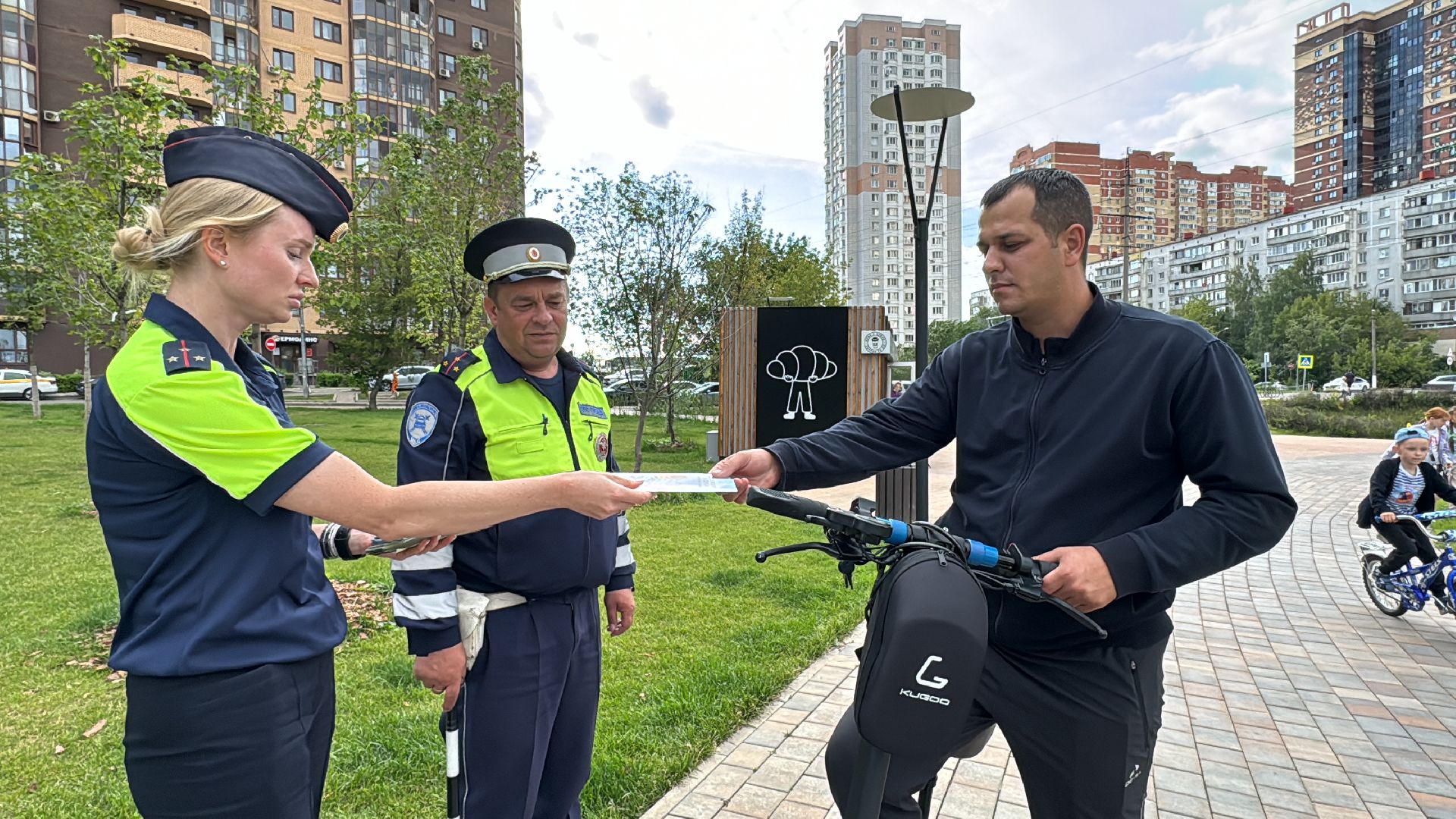 Одинцово, Профилактический рейд, Самокаты,