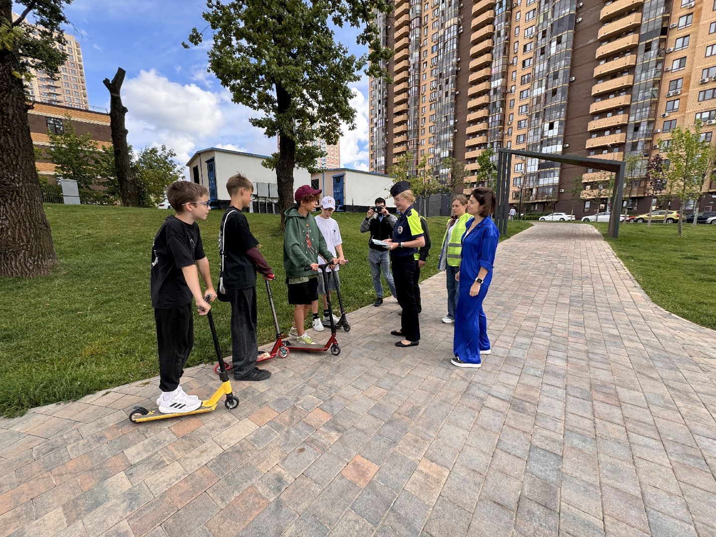 Одинцово, Профилактический рейд, Самокаты,