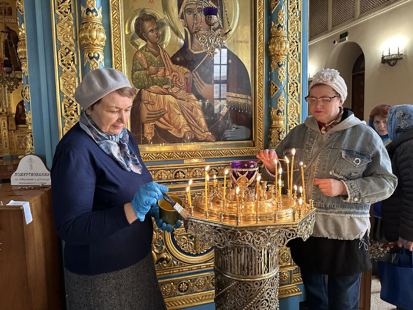 Одинцово, Пасха, Георгиевский собор, Волонтёры, Активное долголетие, Единая Россия