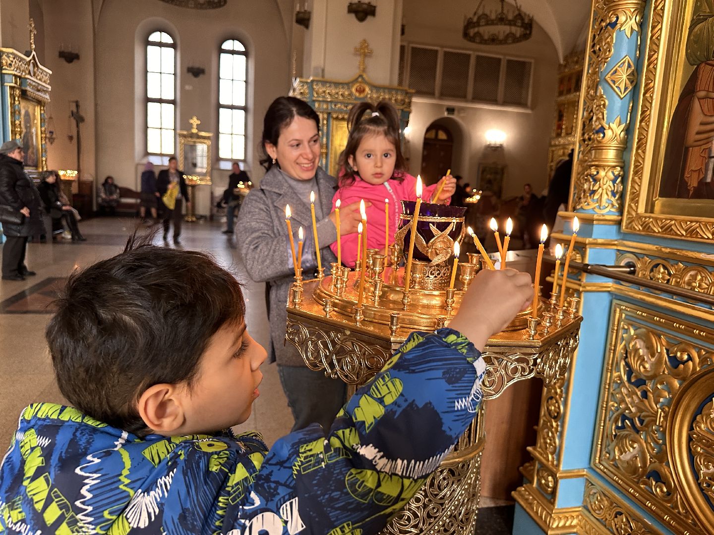 Одинцово, Пасха, Георгиевский собор, Волонтёры, Активное долголетие, Единая Россия