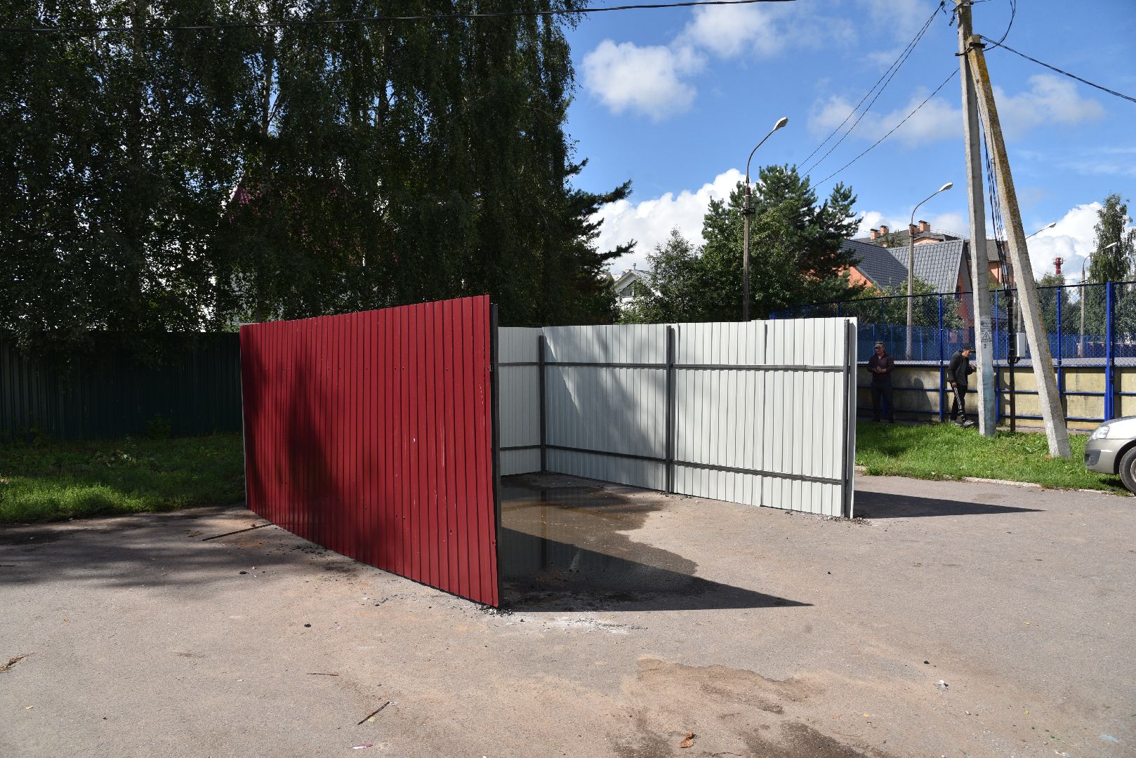 лотошино, благоустройство, площадка тко,