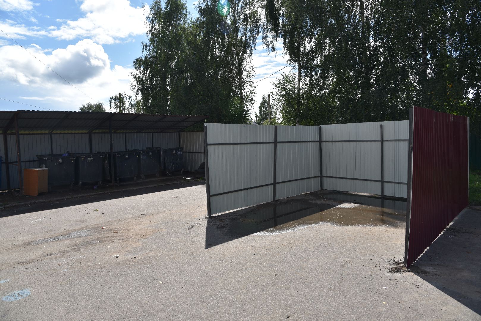 лотошино, благоустройство, площадка тко,