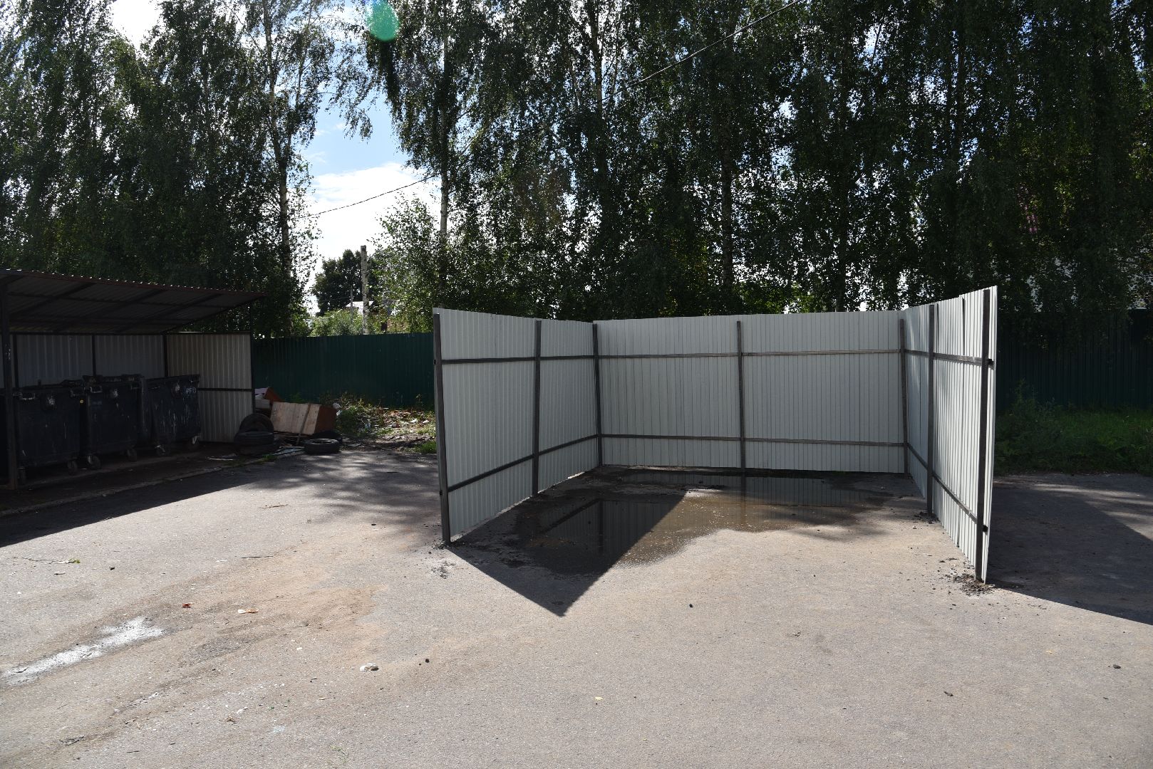 лотошино, благоустройство, площадка тко,