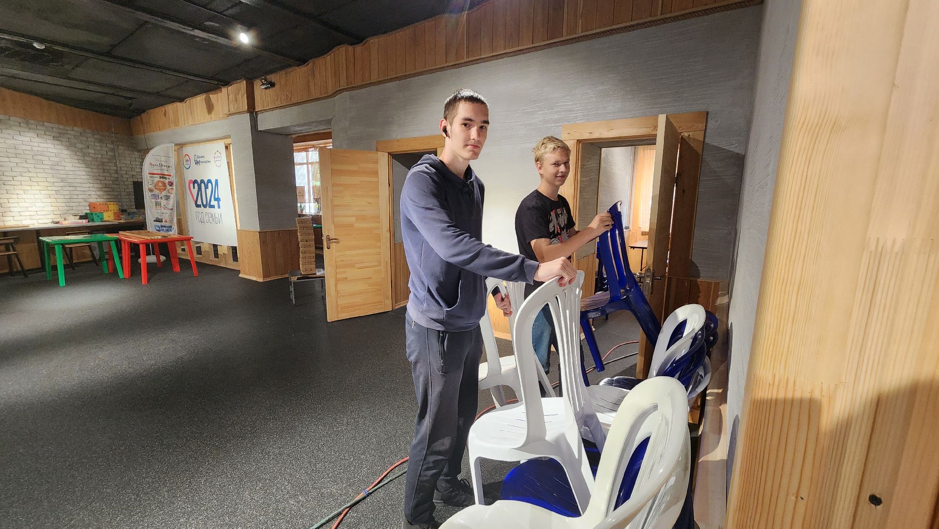 дворец молодежи, молодежь, трудовые бригады, протвино, благоустройство,