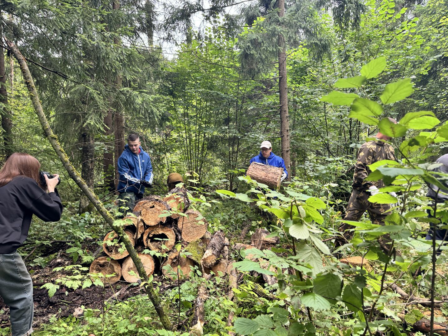 шаховская, лесничество, акция чистый лес, экологии, экологическая акция,