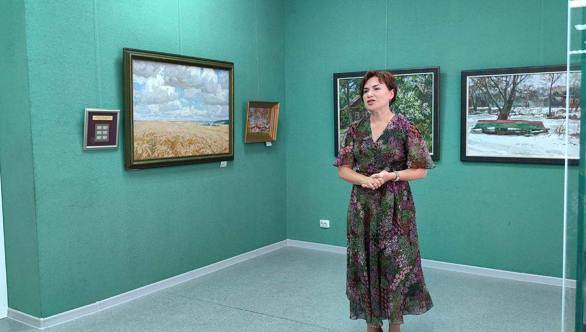 галерея, картины, марки, музей, выставка, союз художников, щёлково,