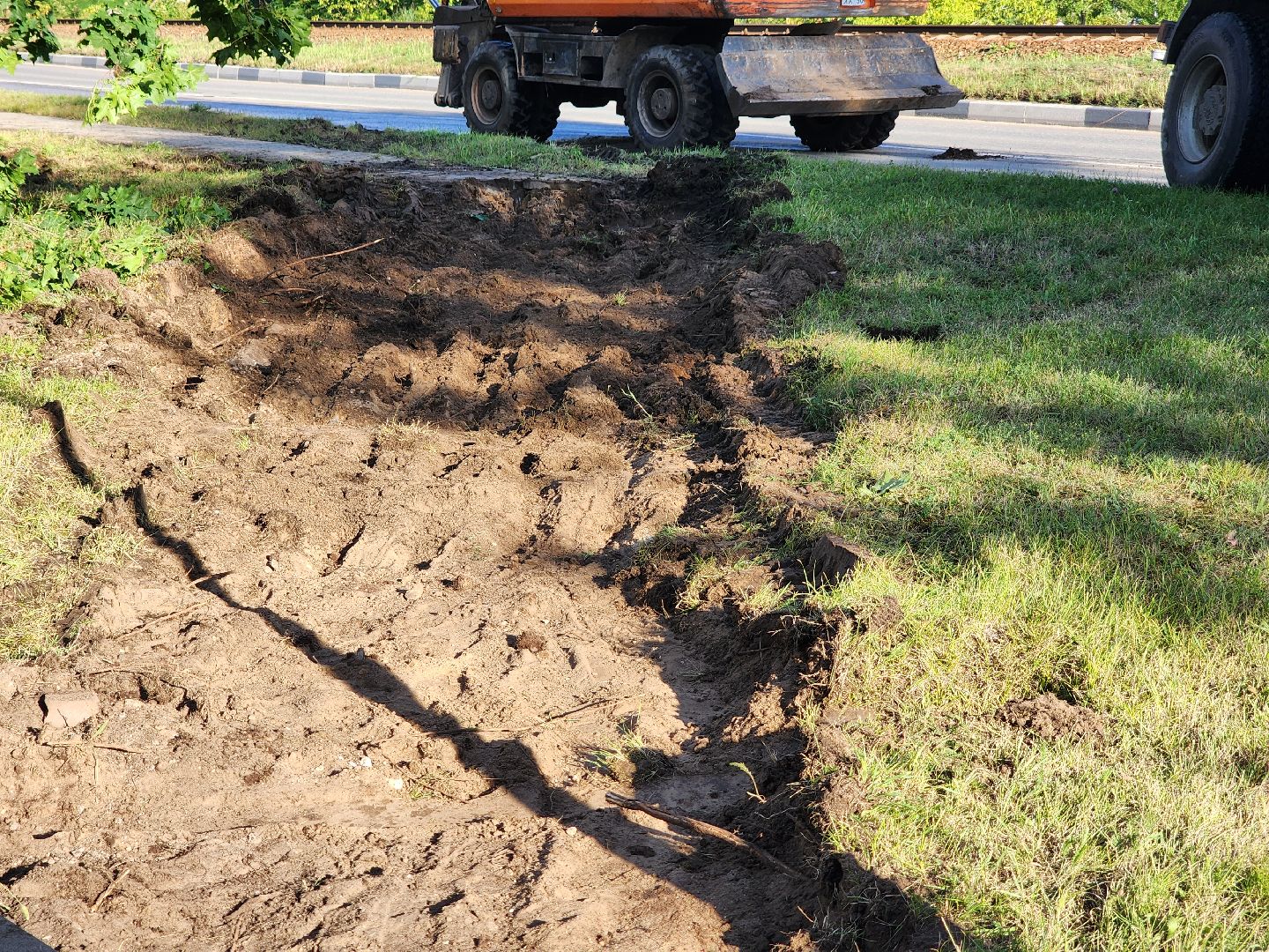 Дубна, Благоустройство, Дорожные работы, Демонтаж,