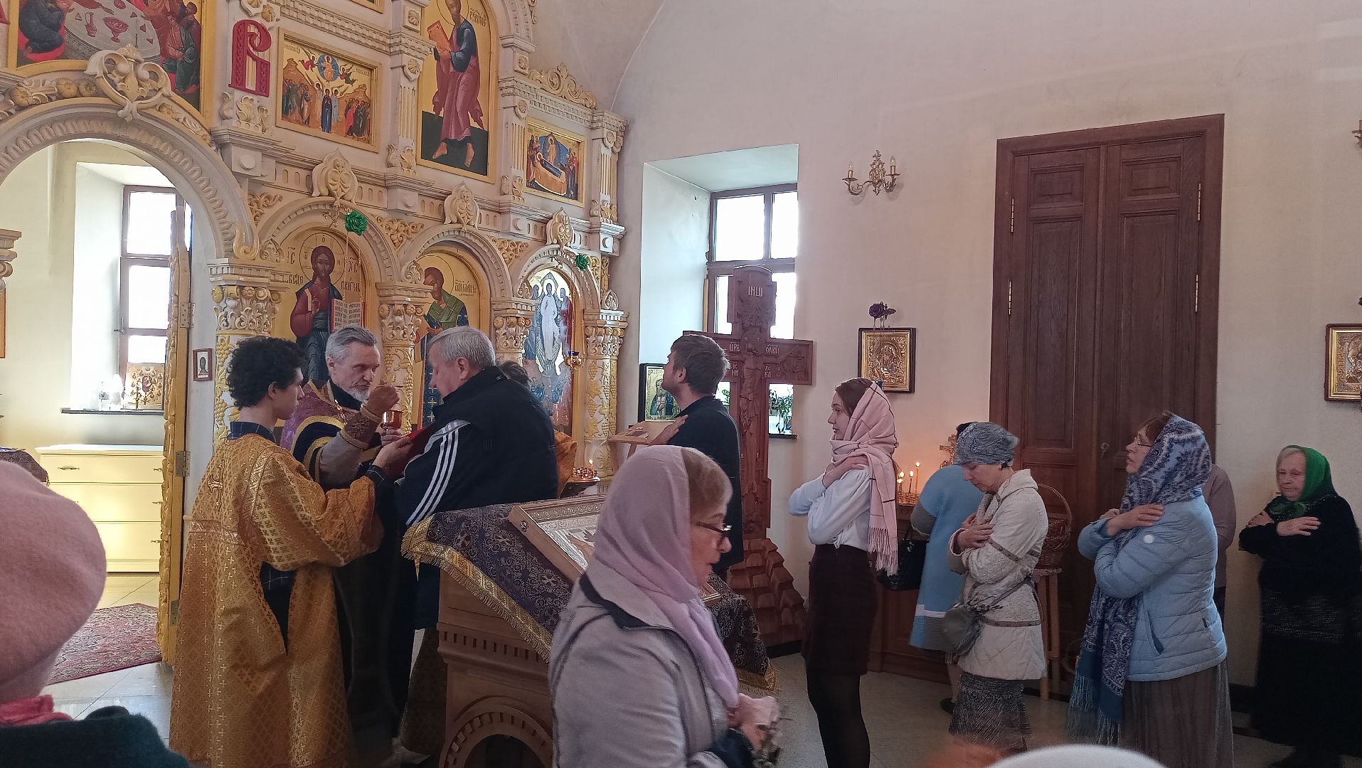 Верба, Вербное воскресение, Вход Господень в Иерусалим, Преображенская церковь, Руза