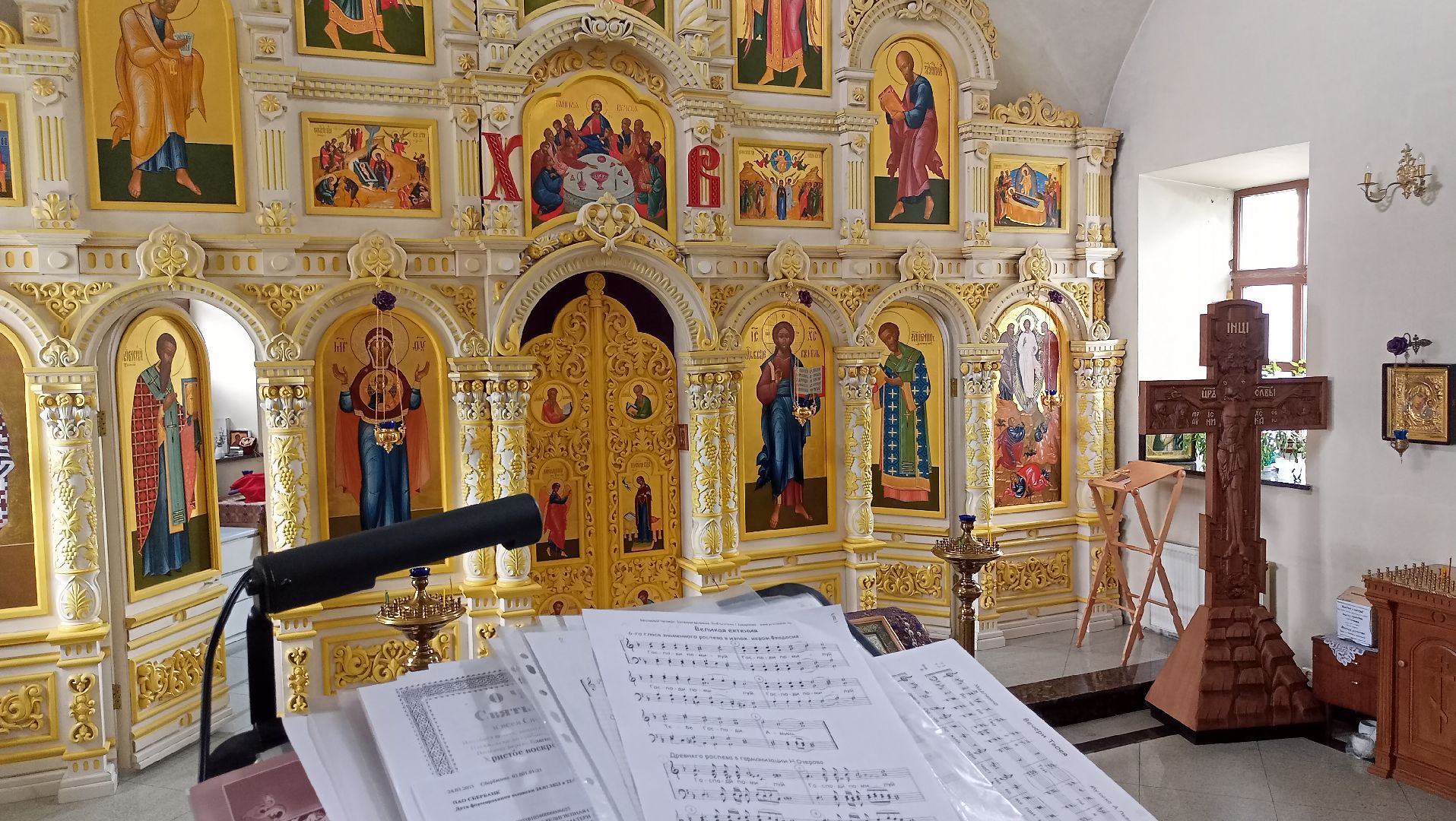 Верба, Вербное воскресение, Вход Господень в Иерусалим, Преображенская церковь, Руза