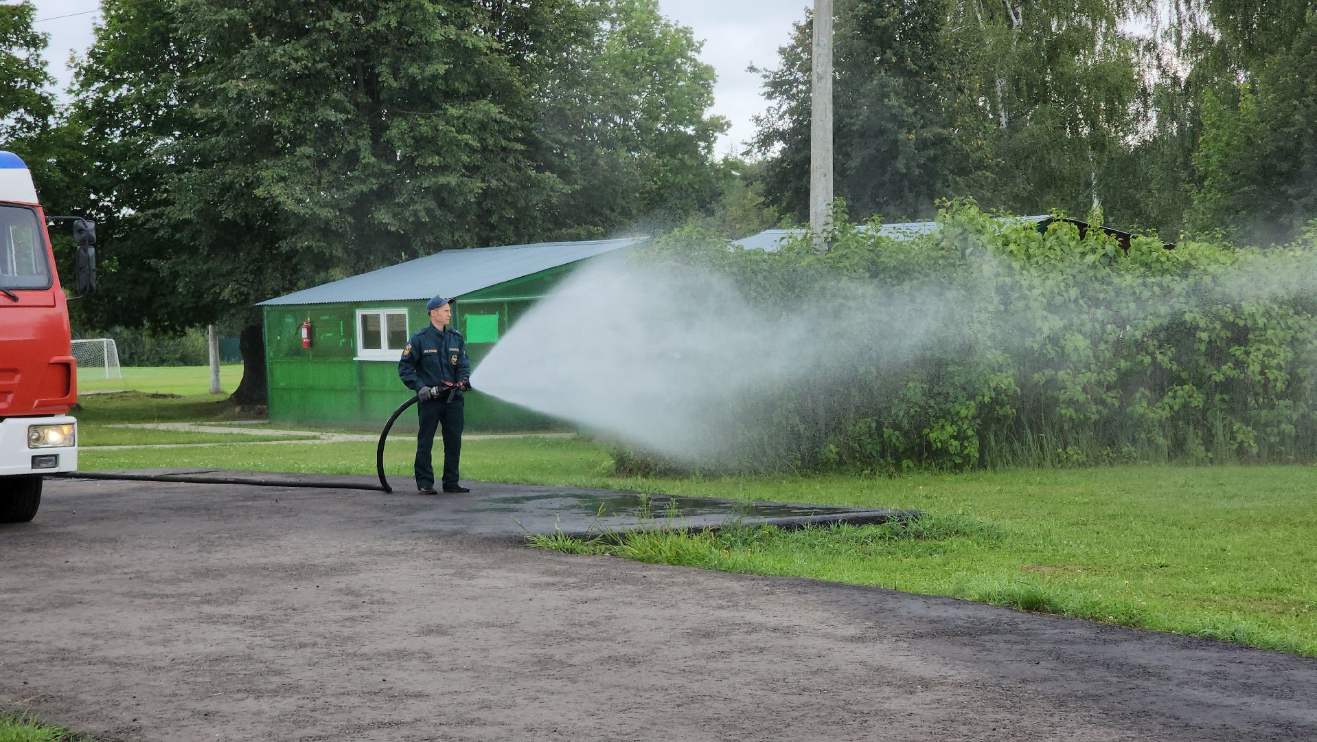 егорьевск, дети, лагерь, ракета, спорт, здоровье, пожарный,