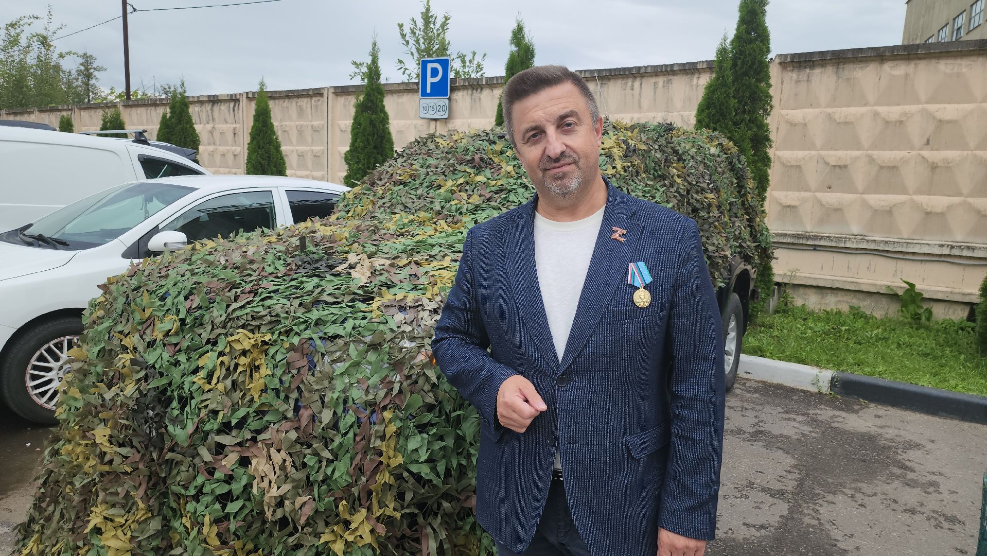 долгопрудный, сво, внедорожник, маскировочные сети, za победу,