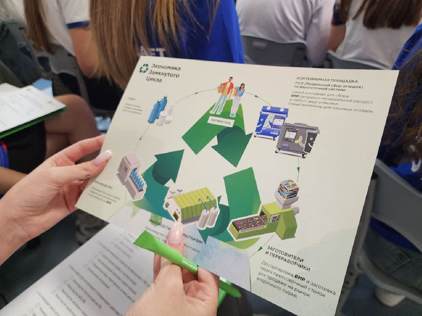 можайск, можайский городской округ, подмосковье, экоурок, экология, министр ЖКХ МО, нацпроект, повышения экологической грамотности населения, сортировка мусора,