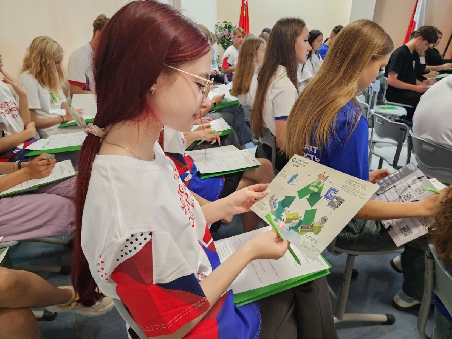 можайск, можайский городской округ, подмосковье, экоурок, экология, министр ЖКХ МО, нацпроект, повышения экологической грамотности населения, сортировка мусора,