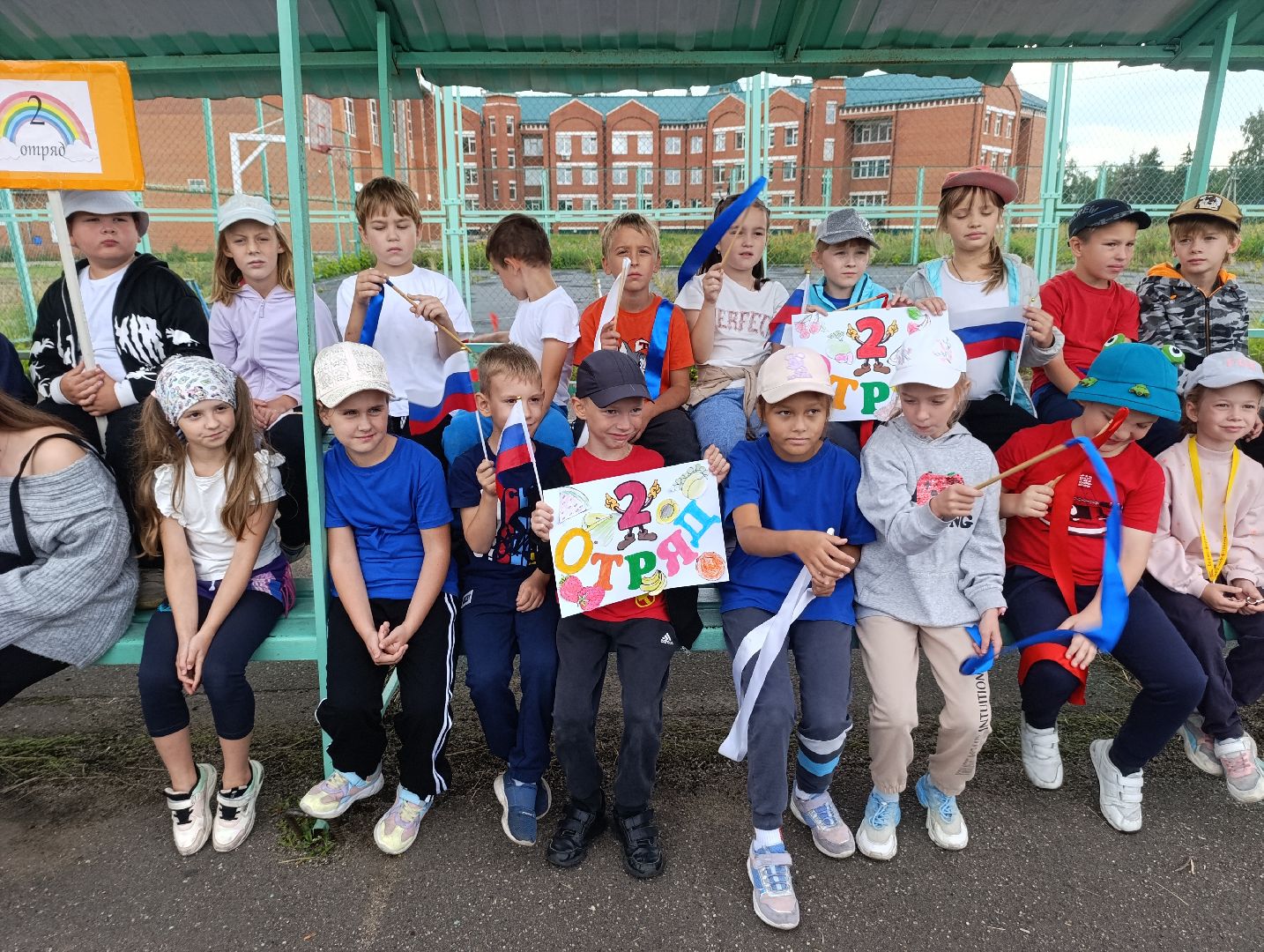 Бронницы, Летний лагерь Радуга, Спортивный праздник в детском лагере, Олимпийские игры в лагере, Олимпийцы Бронниц,