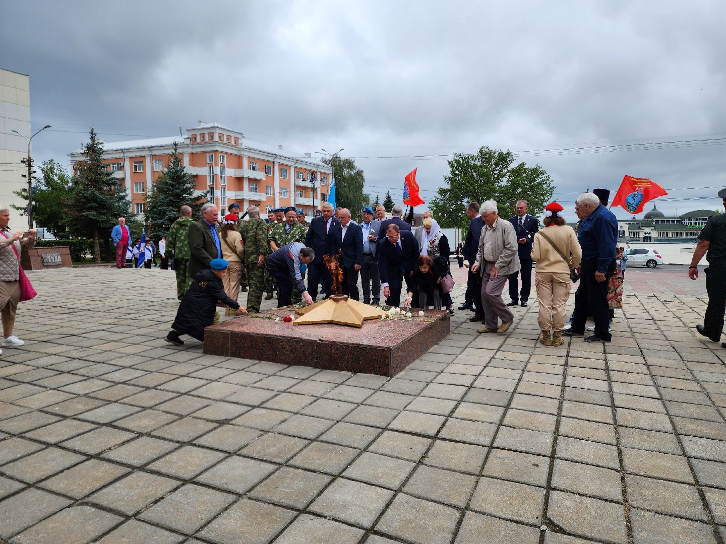 вдв, память, десантники, общество, жители, митинг, Воздушно-десантные войска, ногинск,