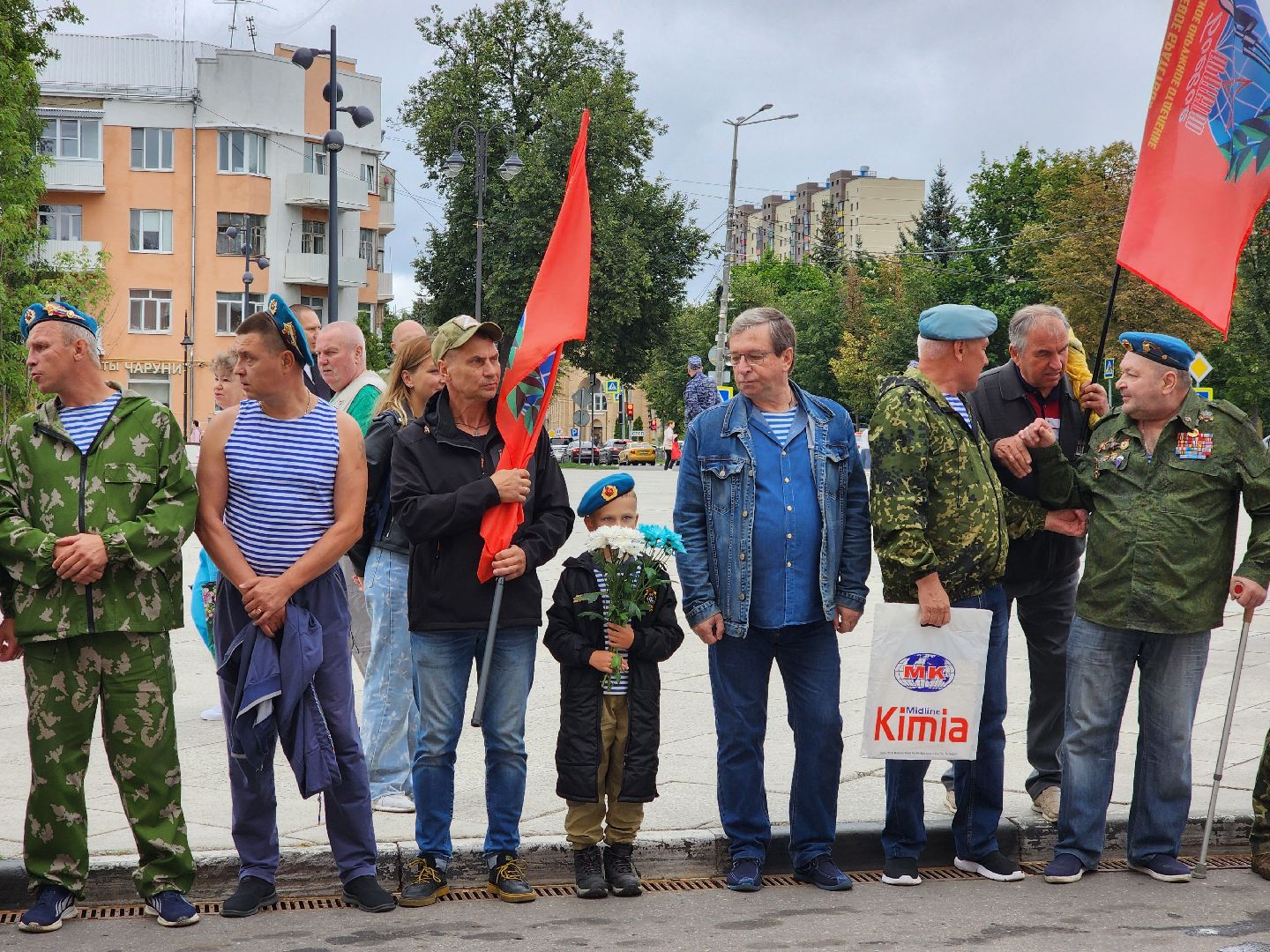 вдв, память, десантники, общество, жители, митинг, Воздушно-десантные войска, ногинск,