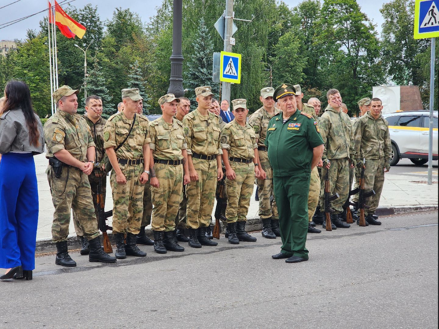 вдв, память, десантники, общество, жители, митинг, Воздушно-десантные войска, ногинск,