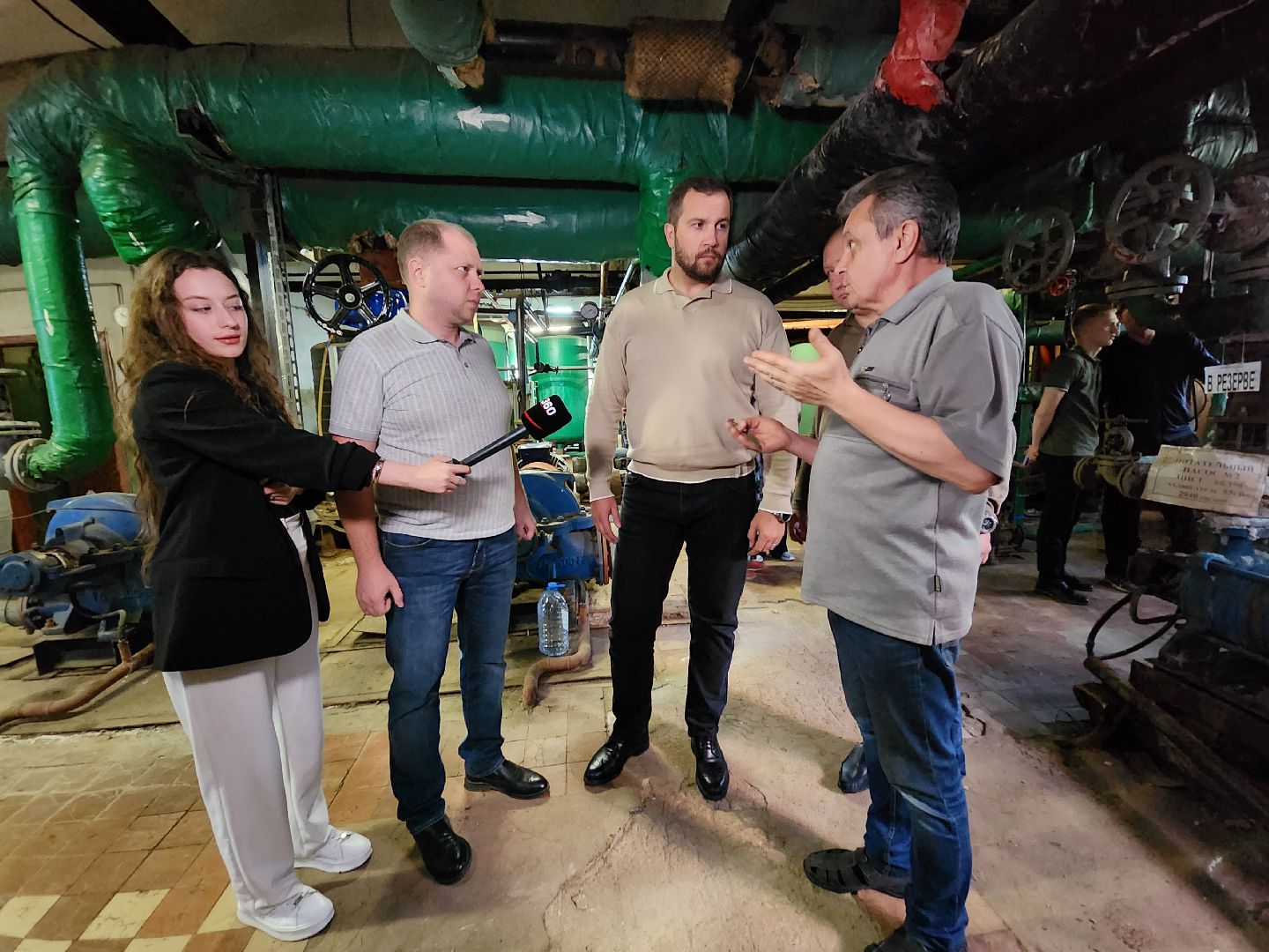 Чехов, село Новый быт, котельная, подготовка к отопительному сезону, ремонт, проверка, глава округа михаил собакин,