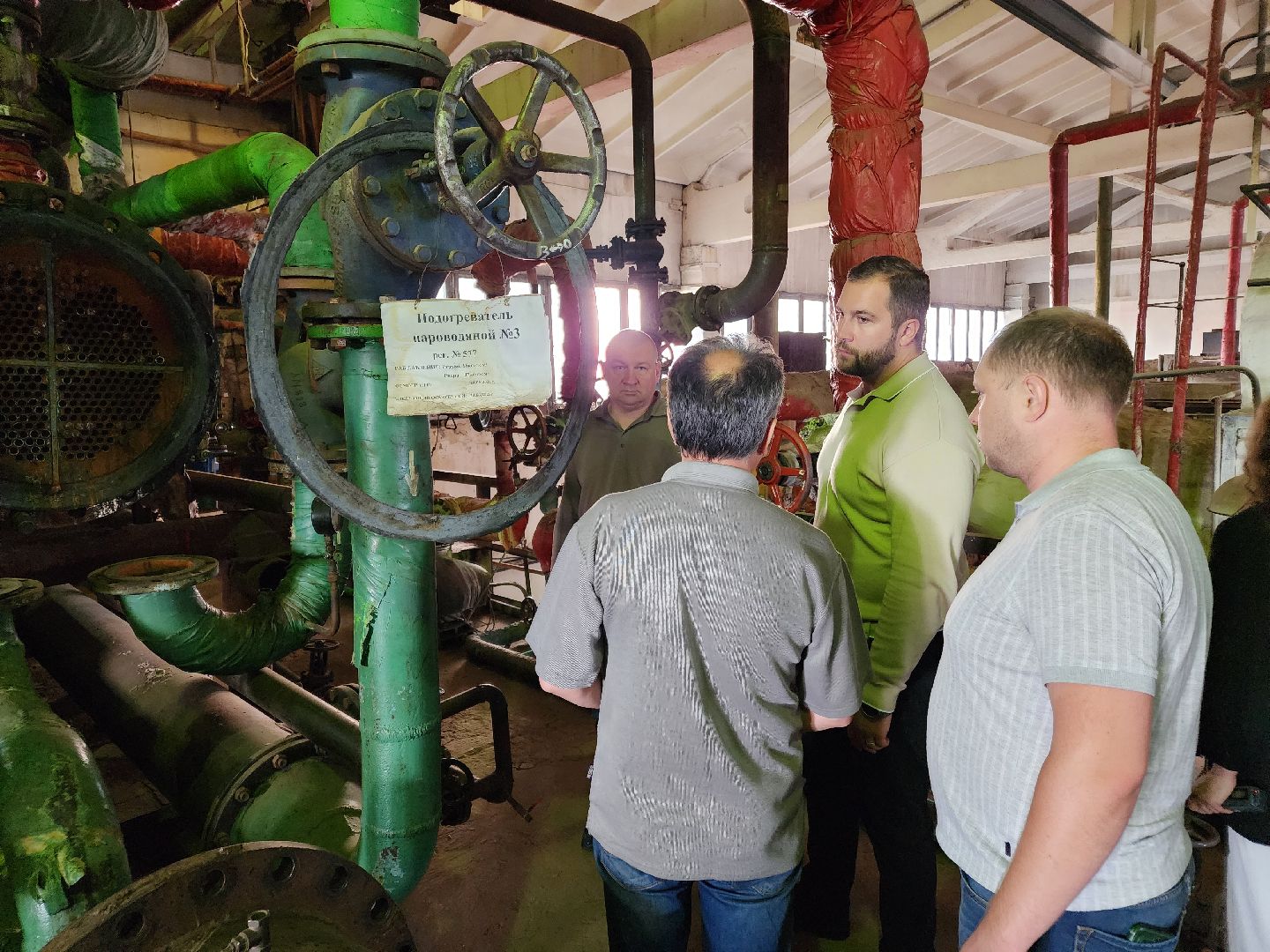 Чехов, село Новый быт, котельная, подготовка к отопительному сезону, ремонт, проверка, глава округа михаил собакин,