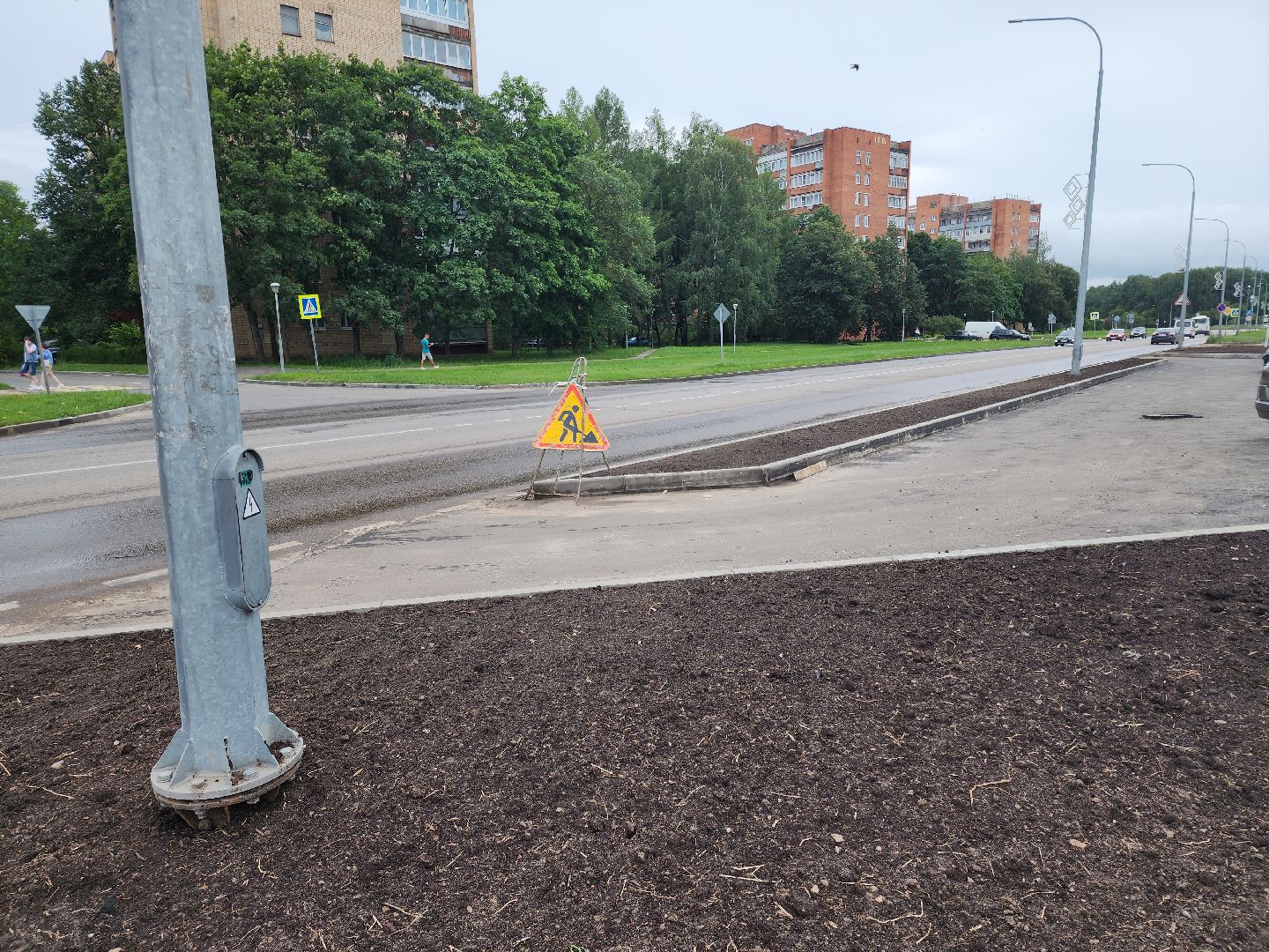 Черноголовка, Благоустройство, Парковка, такси,