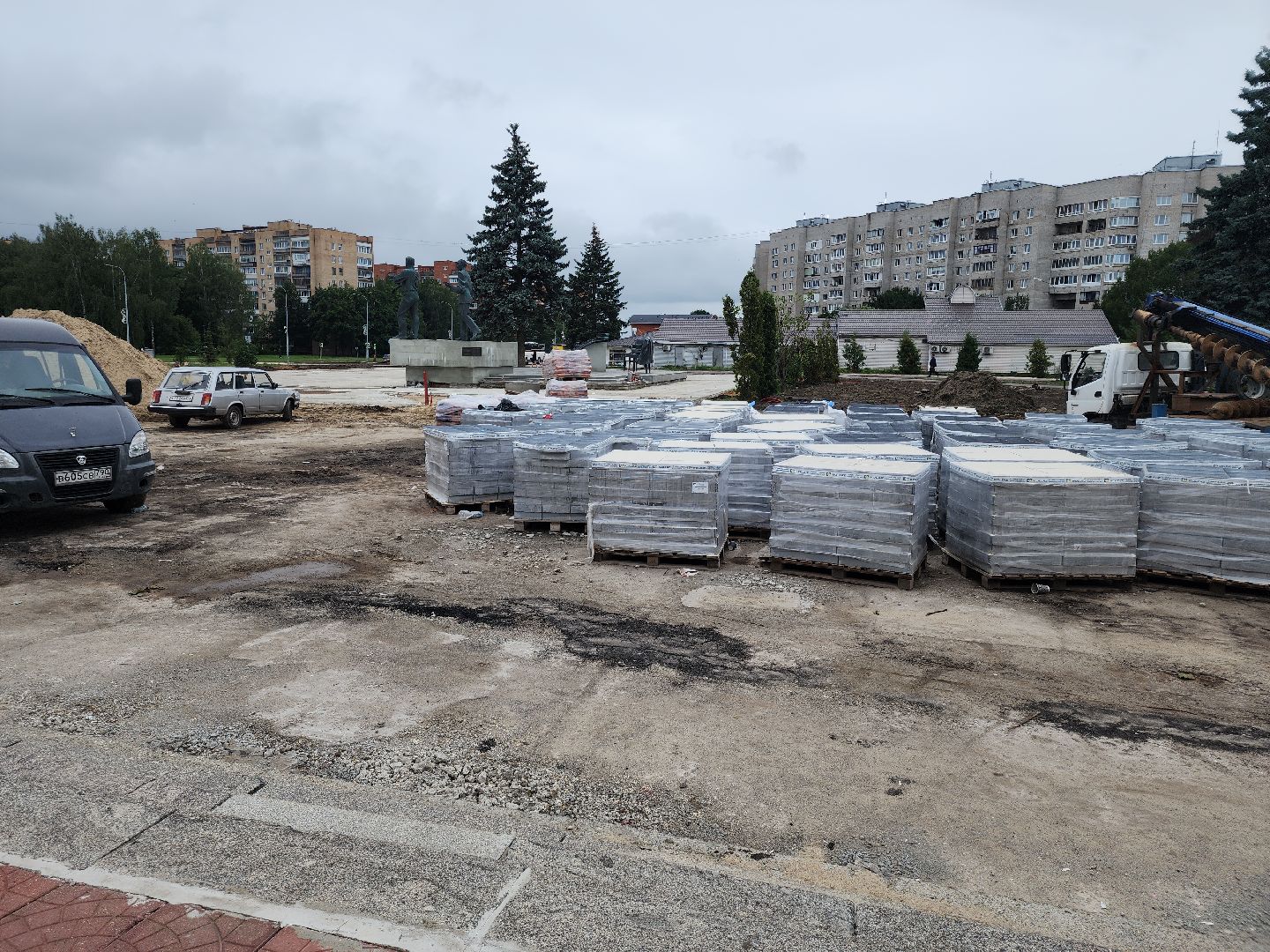 Черноголовка, Благоустройство, площадь, жкх,