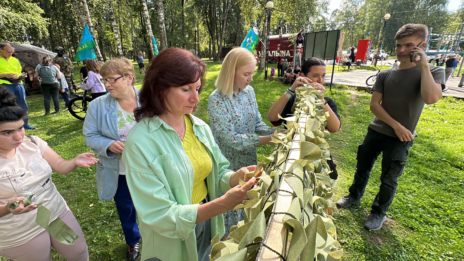 Клин, общество, спорт, праздники, День ВДВ,