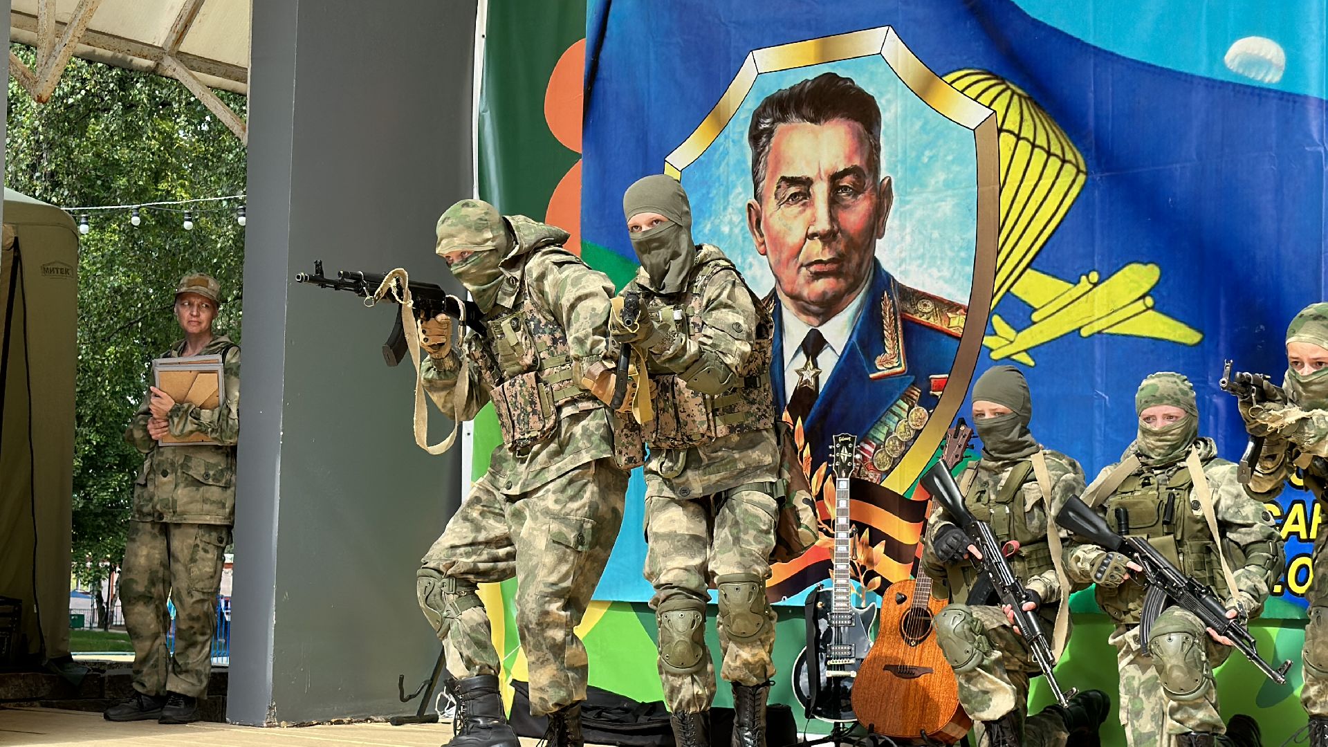 Клин, общество, спорт, праздники, День ВДВ,