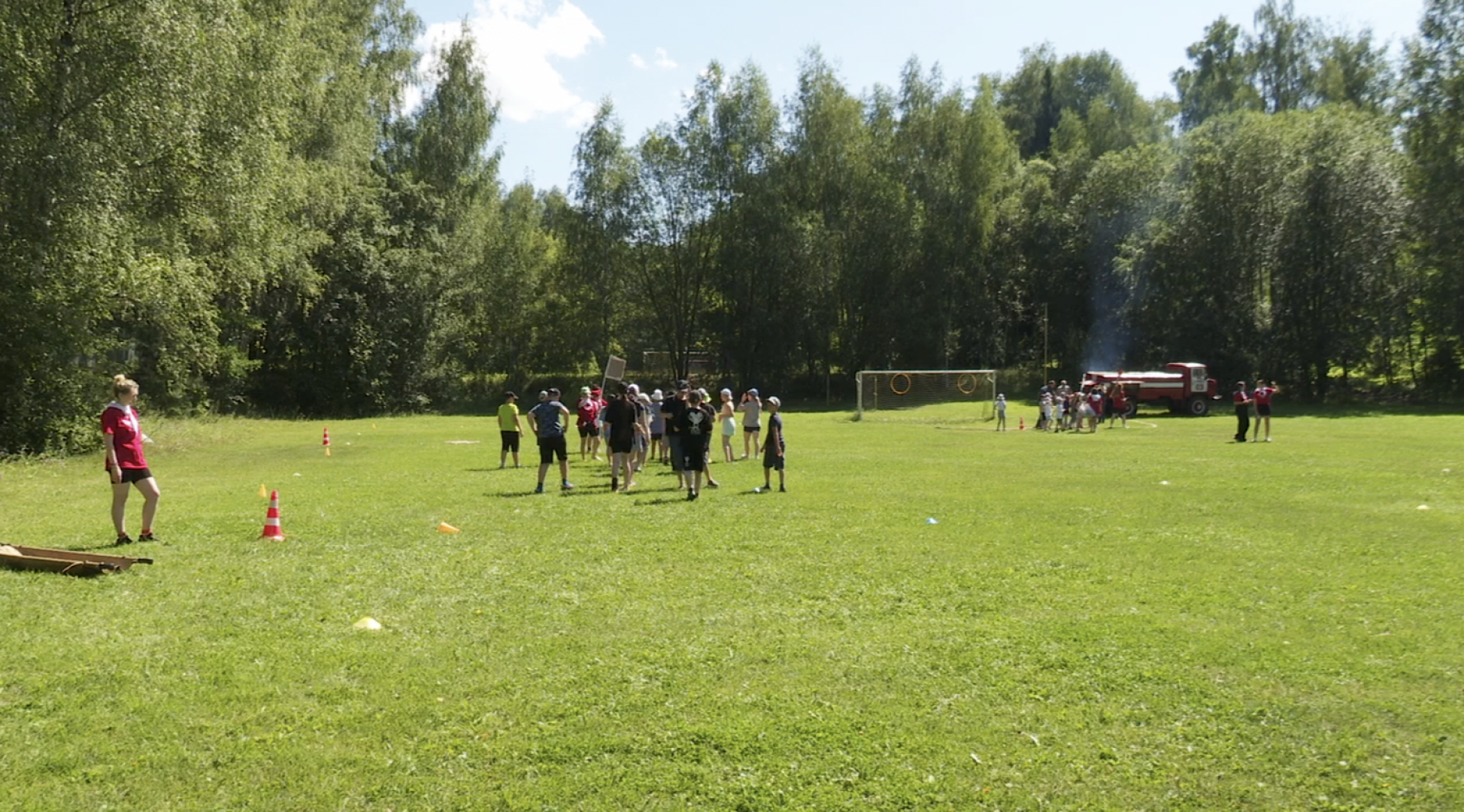 Клин, общество, дети, пожарные, безопасность,