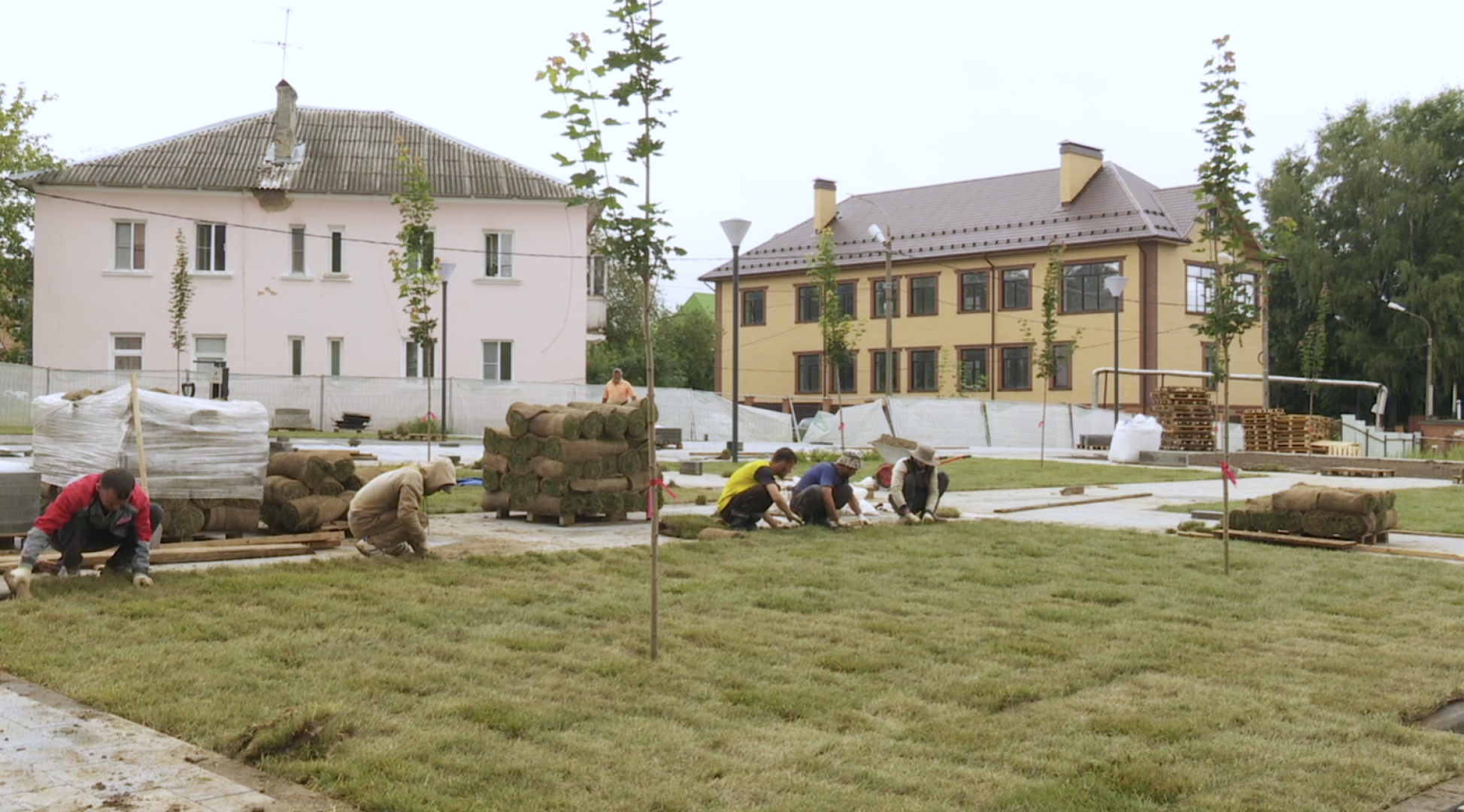 Клин, общество, благоустройство, скверы,