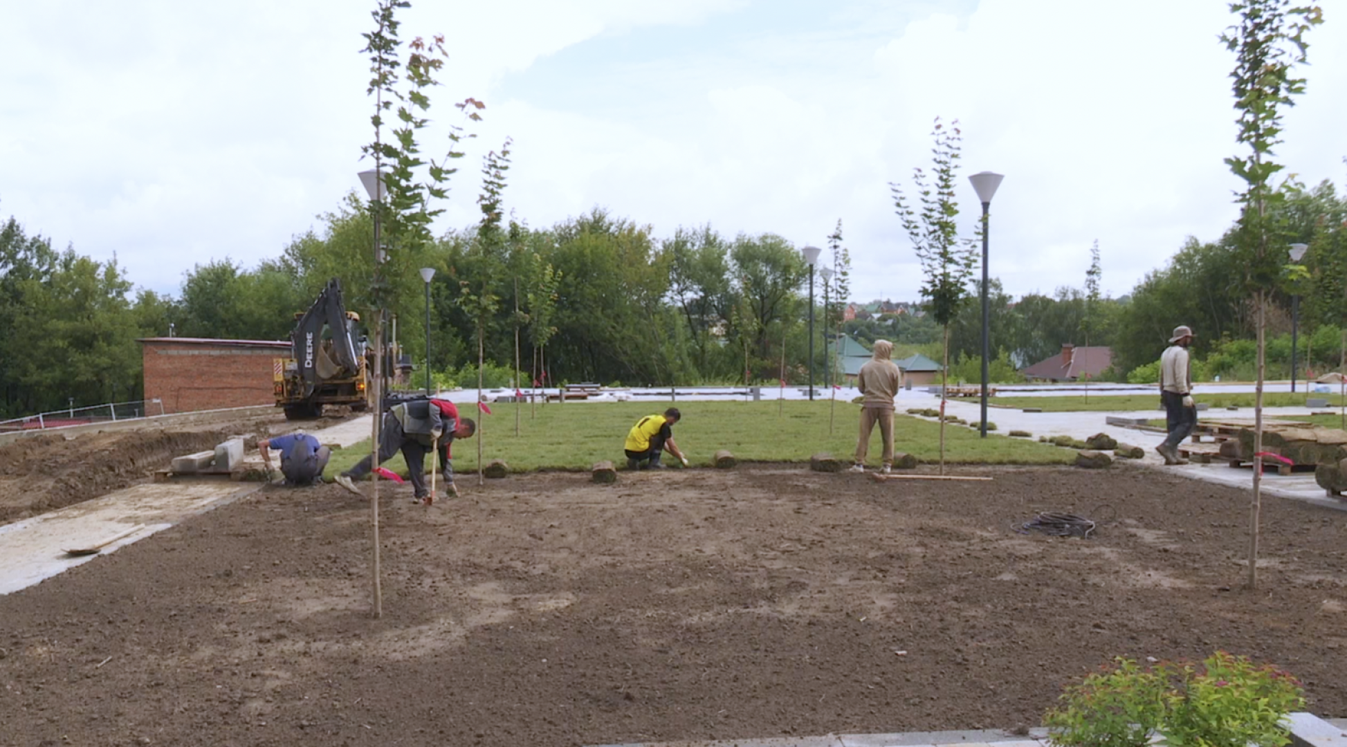 Клин, общество, благоустройство, скверы,