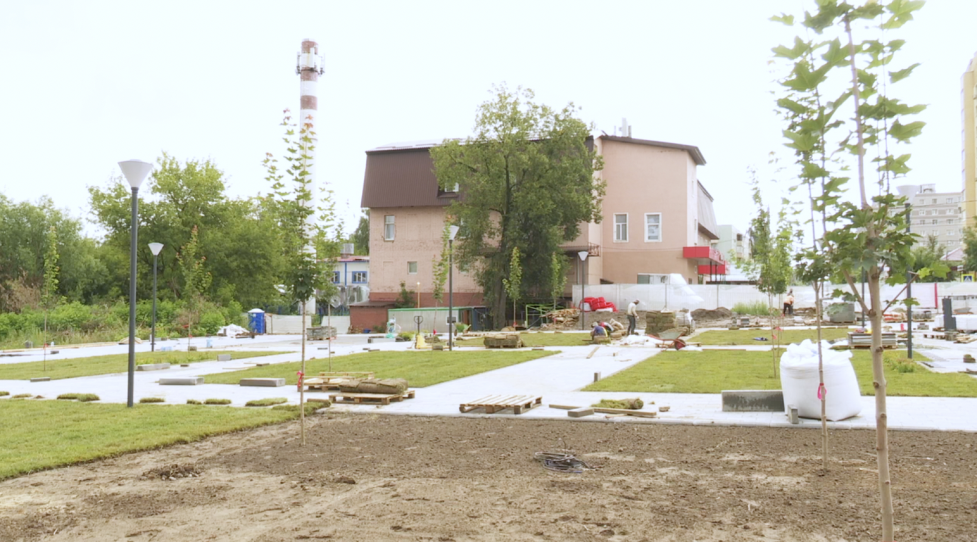 Клин, общество, благоустройство, скверы,