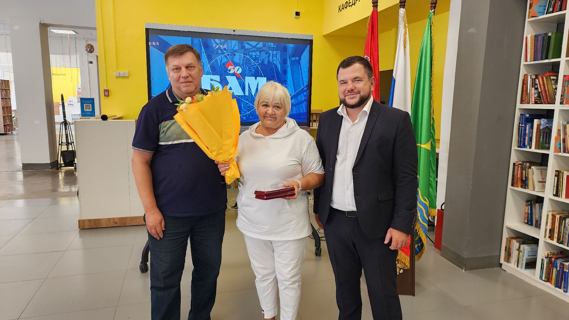 шатура, бам, награждение ветеранов бама, культурная шатура, торжество,