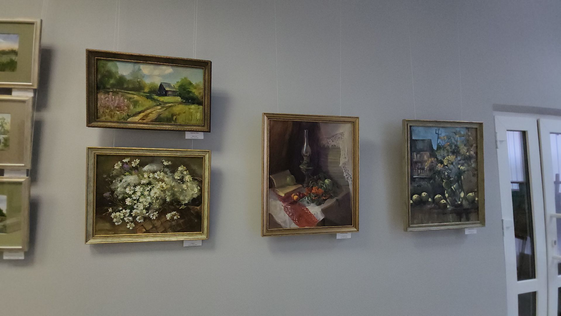 картины, живопись, Выставка, Лобня,