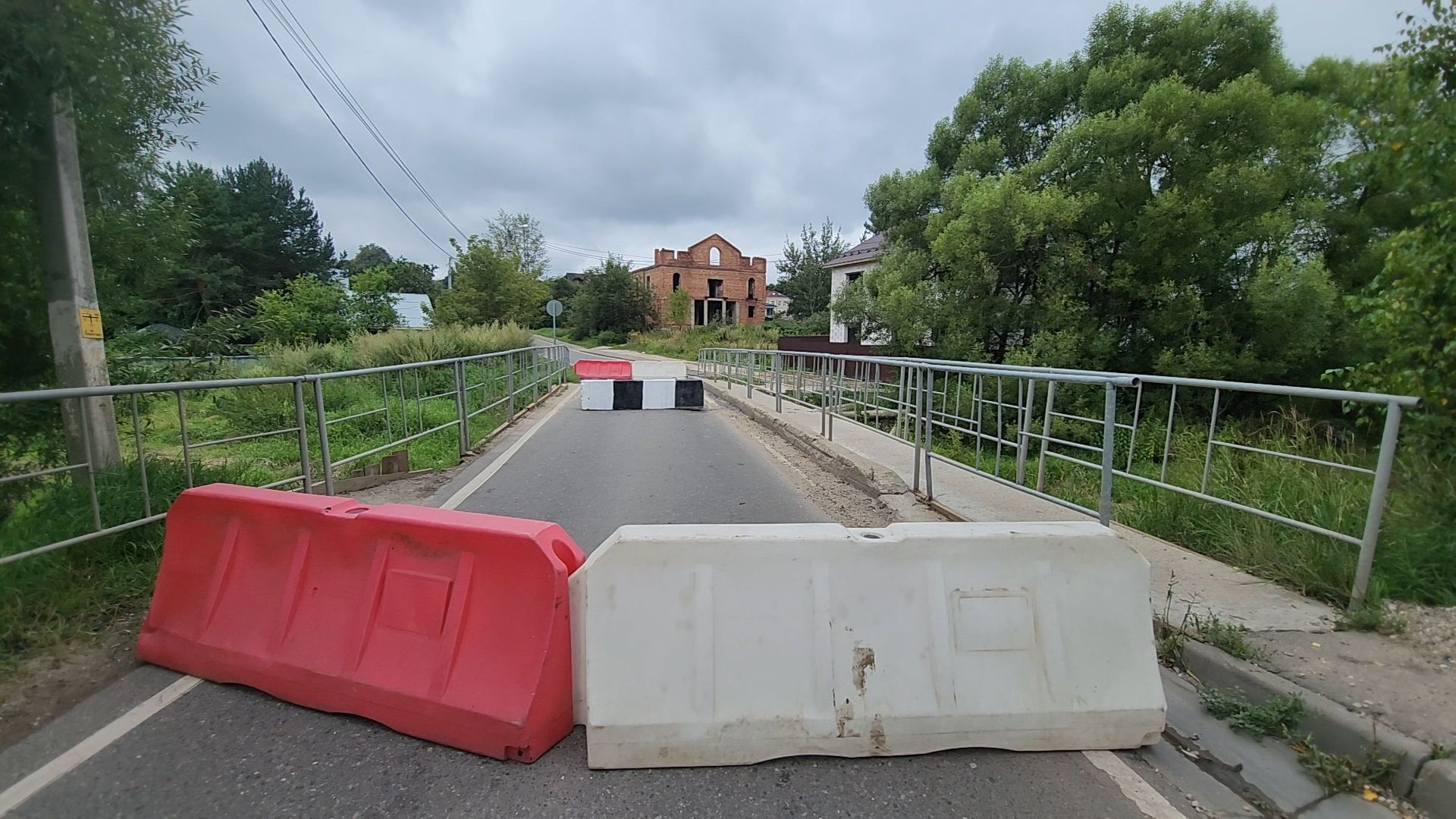 одинцово, ромашково, чаченка, ремонт, мост, объезд,