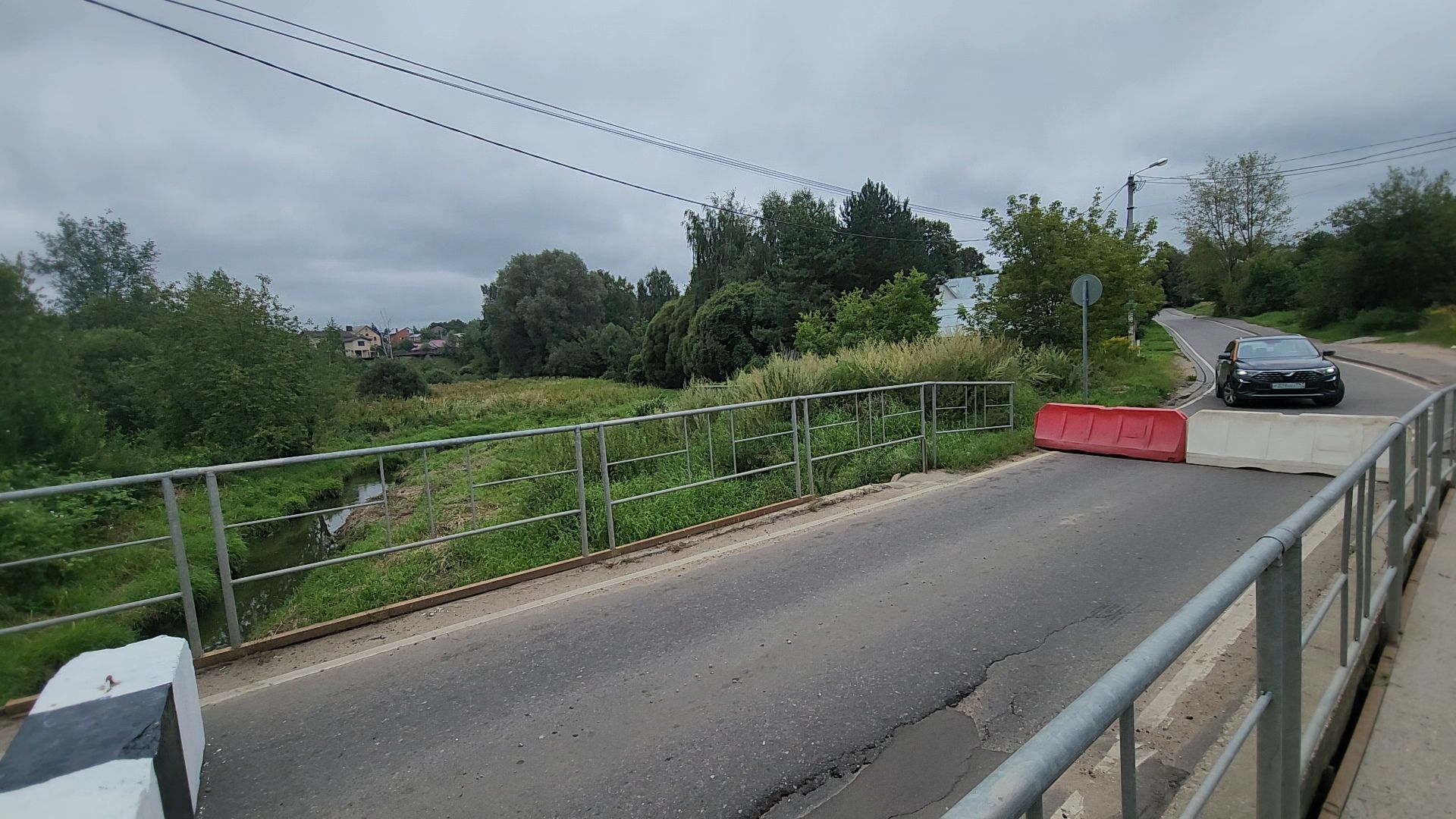 одинцово, ромашково, чаченка, ремонт, мост, объезд,