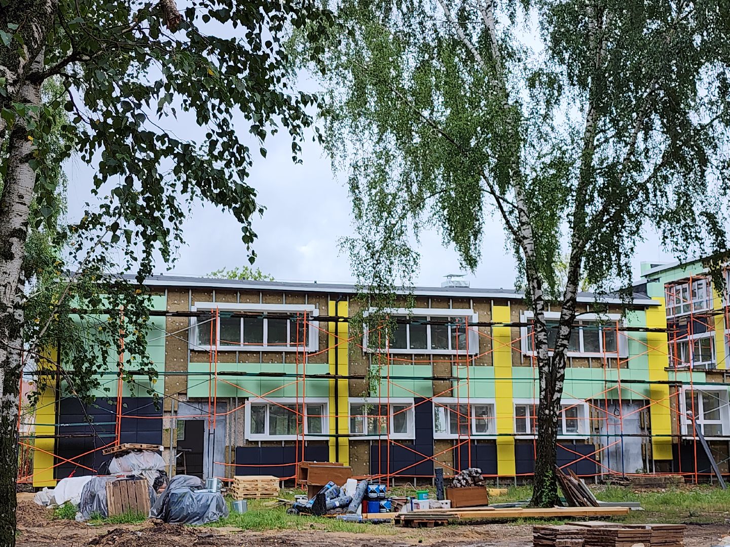 серпухов, подмосковье, капремонт школы,