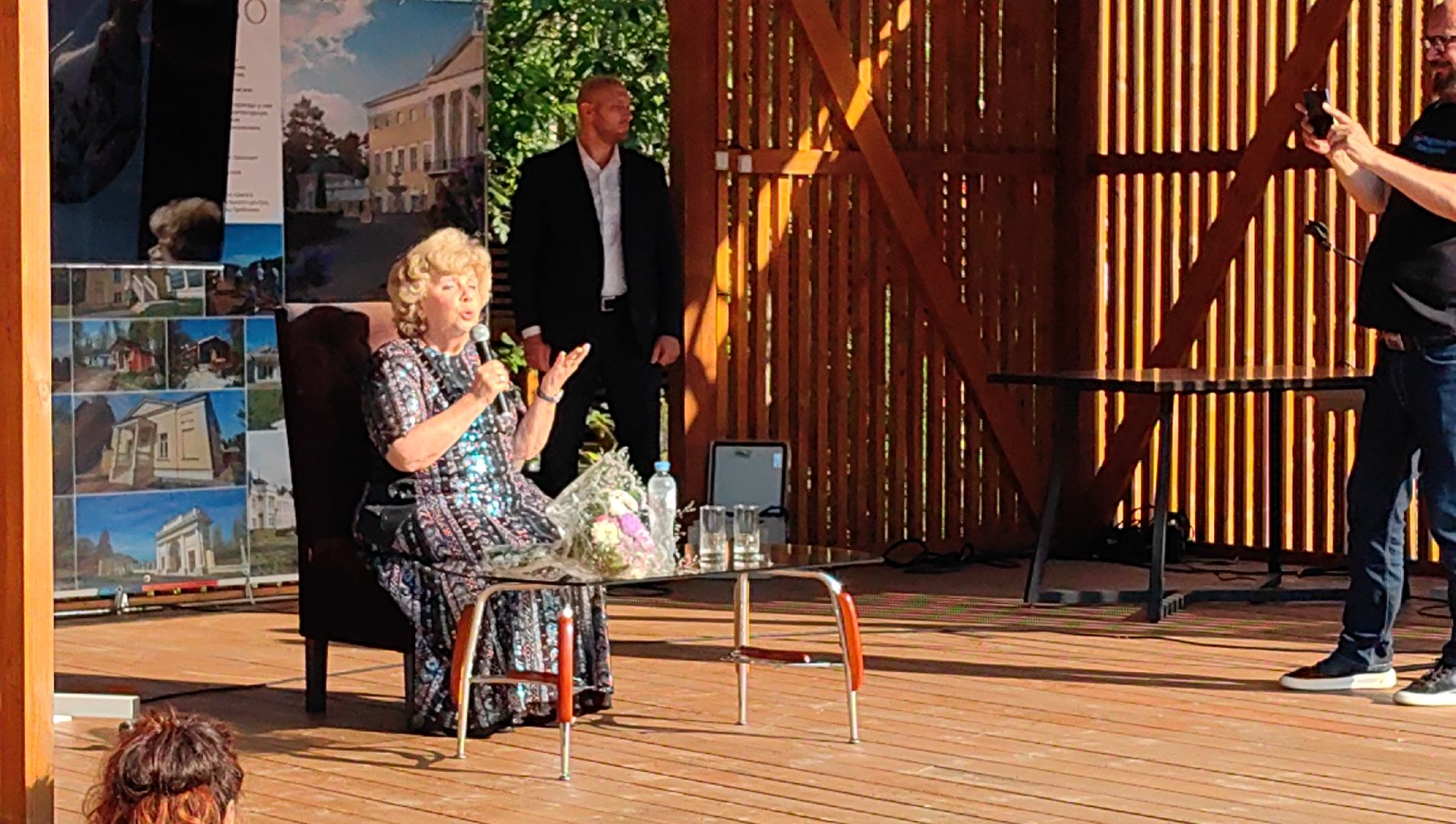 творческий вечер, лариса рубальская, усадьба гребнево, поэтесса, стихи, щёлково,